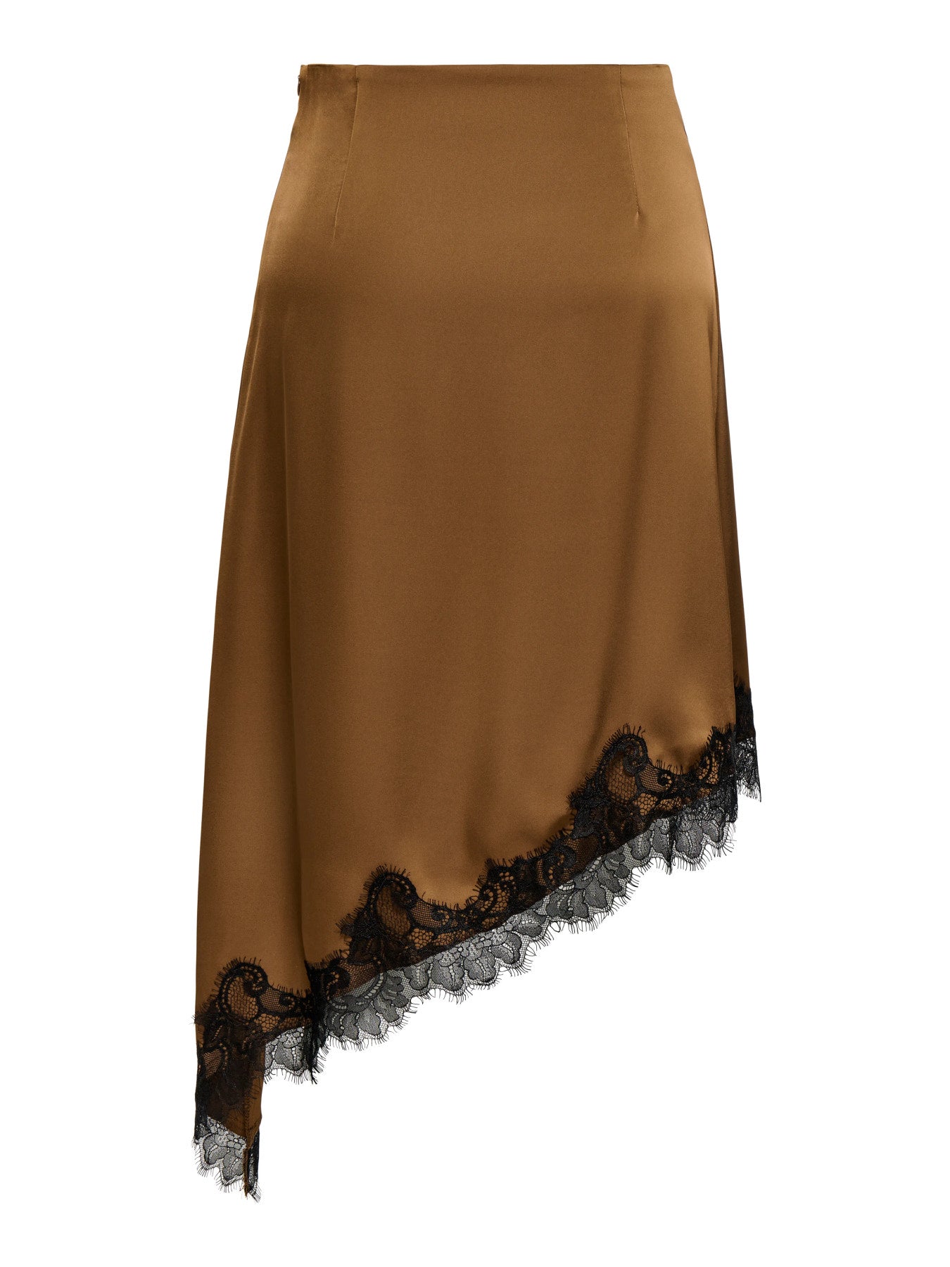 JDY DENISE HW LACE SKIRT WVN Bison BLACK LACE