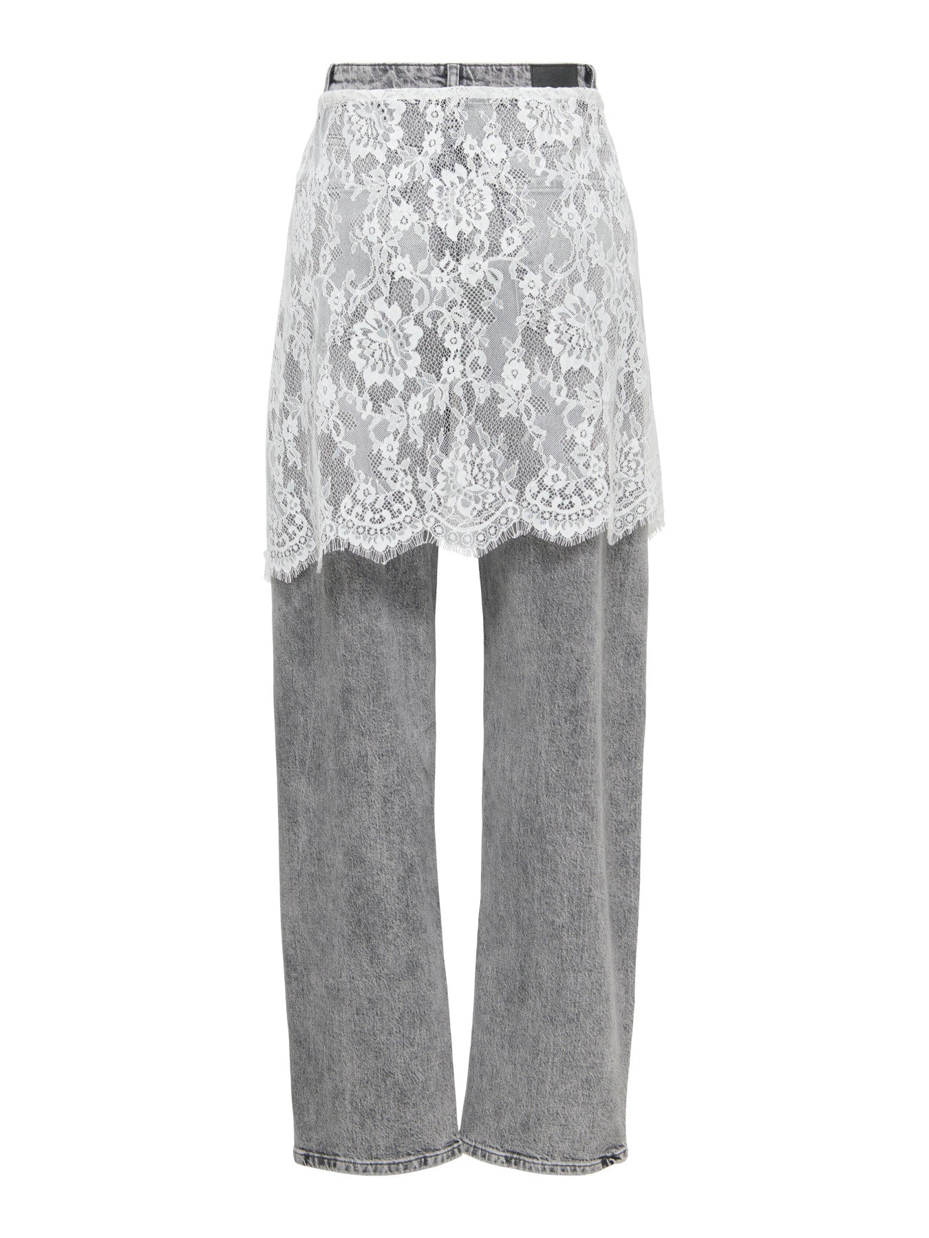 JDY NELA LACE SCARF WVN HVID