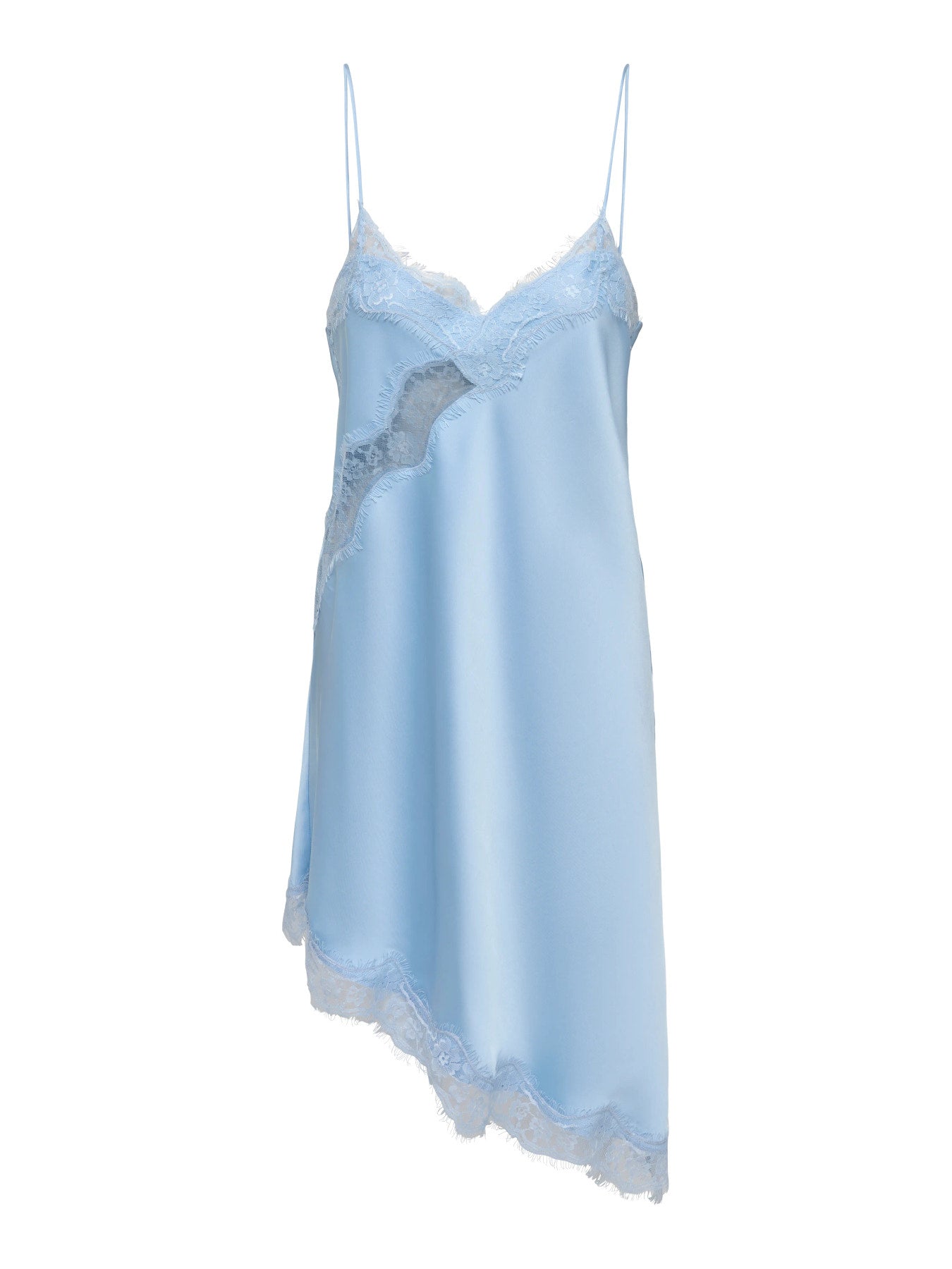 JDY SIGRID S/L ASYM LACE DRESS WVN EXP BEIGE