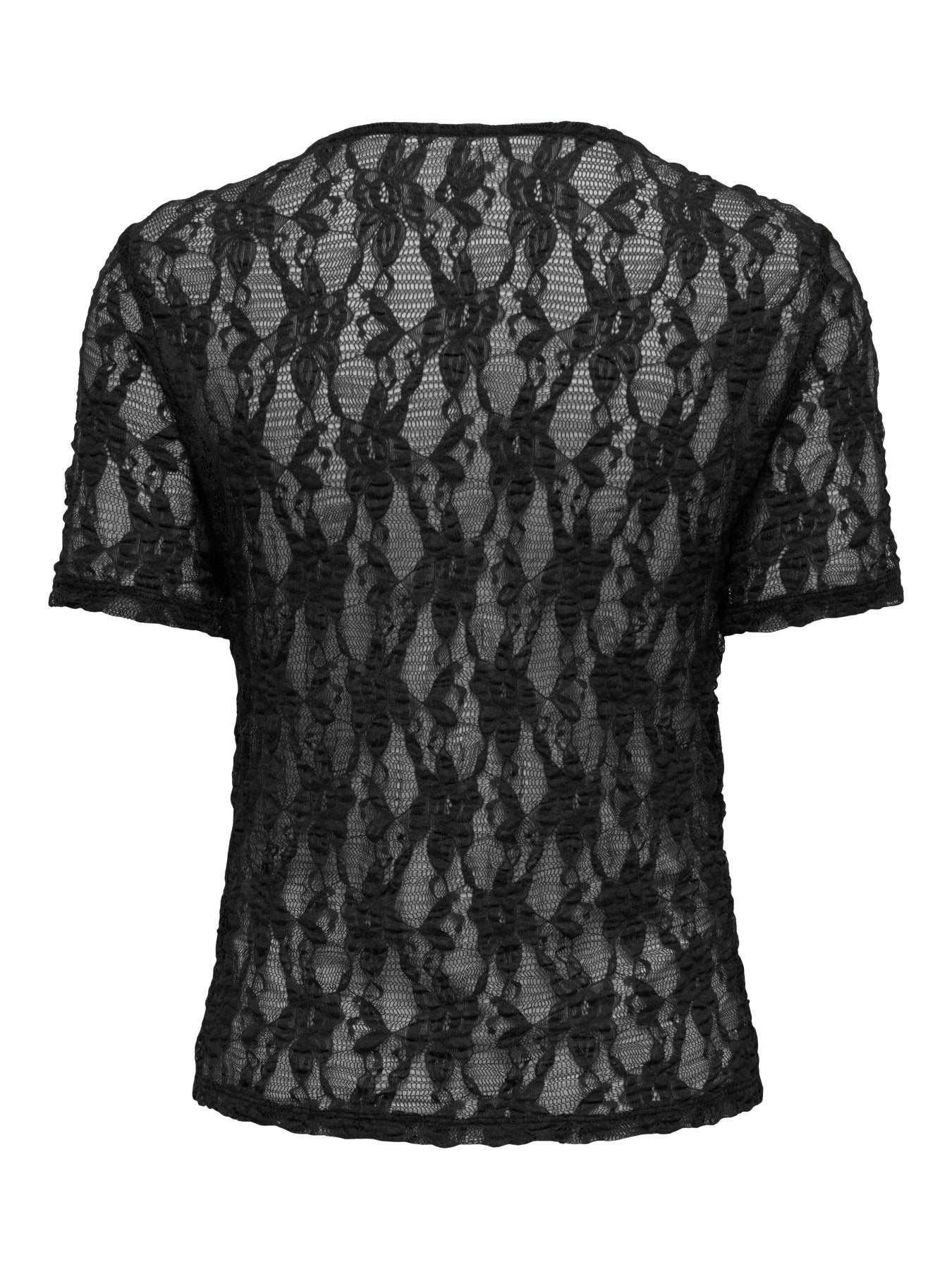 ONLY ALBA S/S LACE TOP CS JRS BLACK