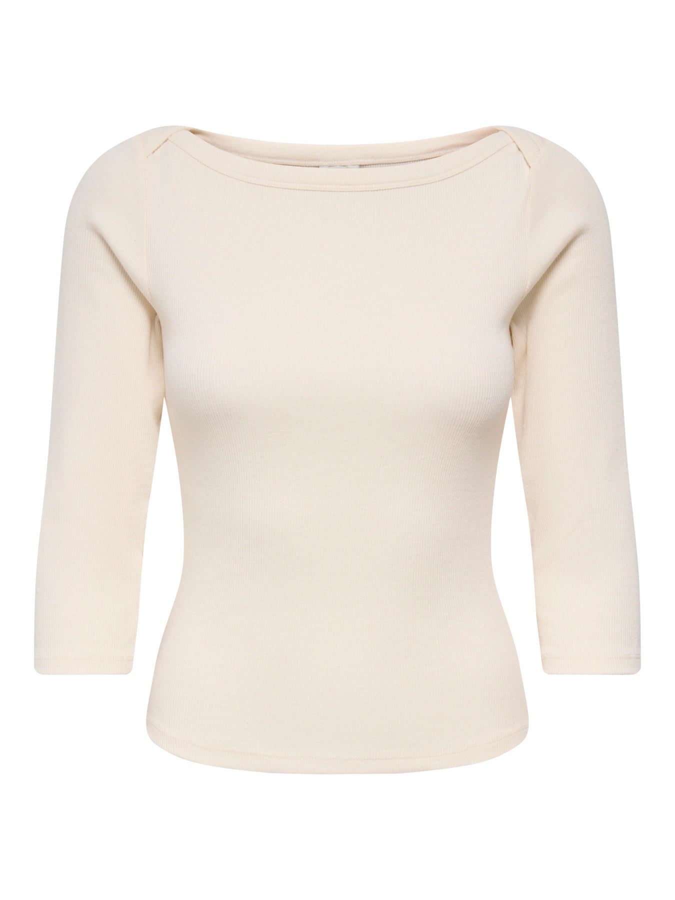 JDY MALLI 3/4 BOATNECK TOP JRS NOOS BEIGE
