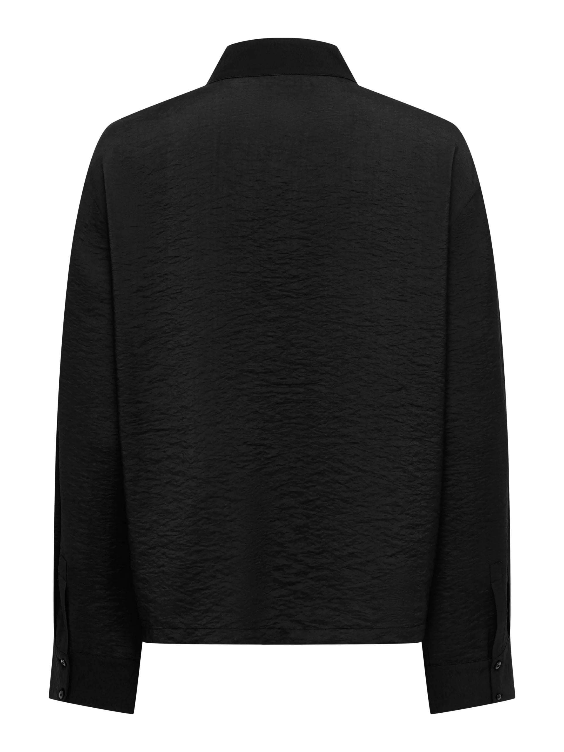 JDY CILLA L/S NAPOLEON SHIRT WVN EXP Black