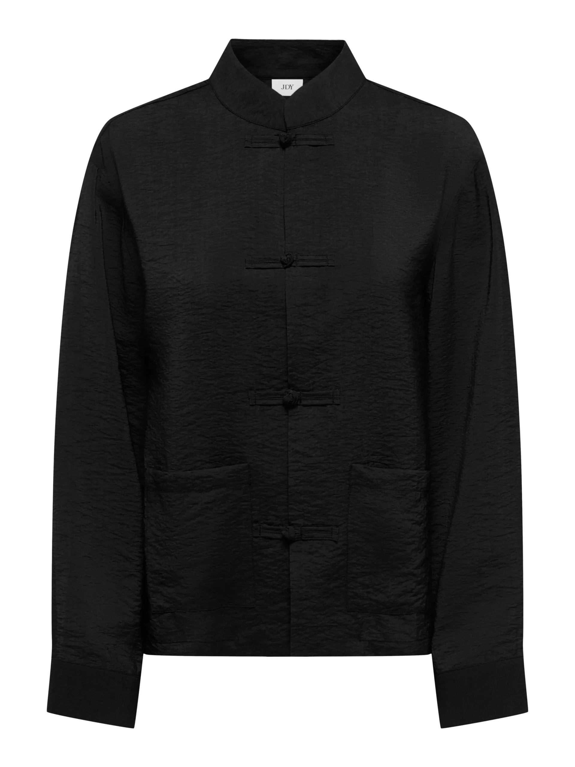 JDY CILLA L/S NAPOLEON SHIRT WVN EXP Black
