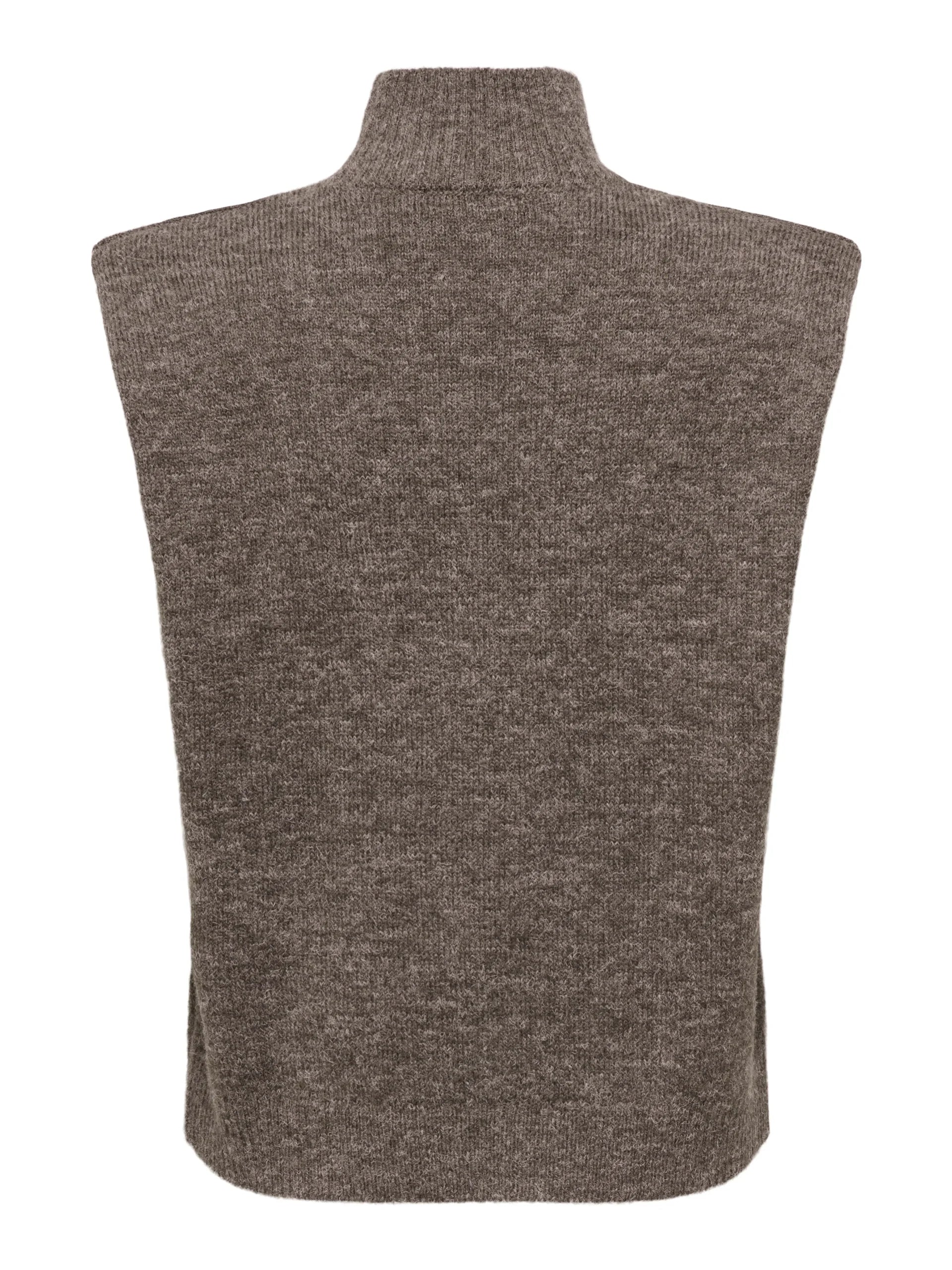 JDY DITTE S/L HN SHOULDERPAD VEST KNT