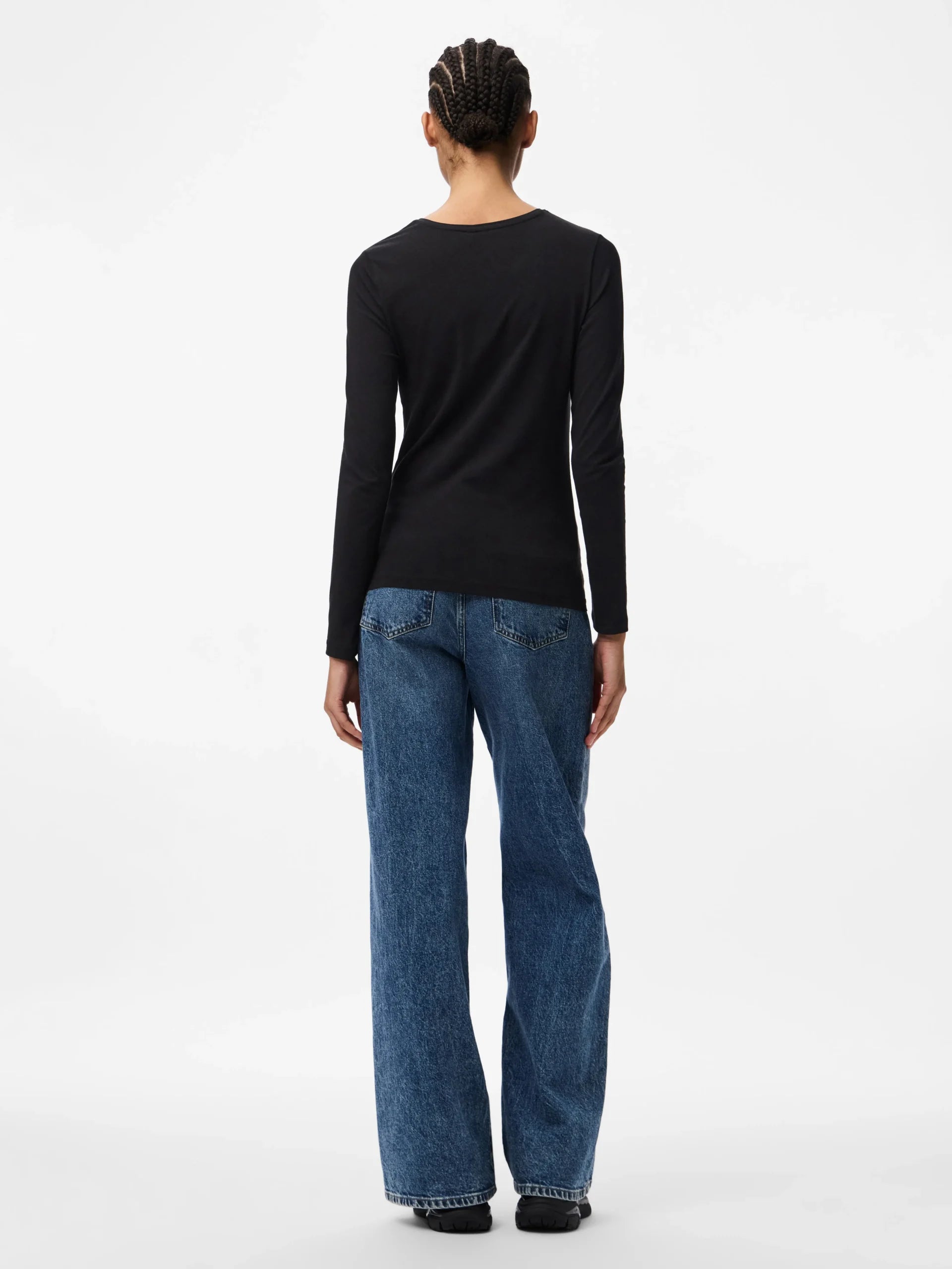 PIECES SIRENE LS TEE JRS NOOS BC Black