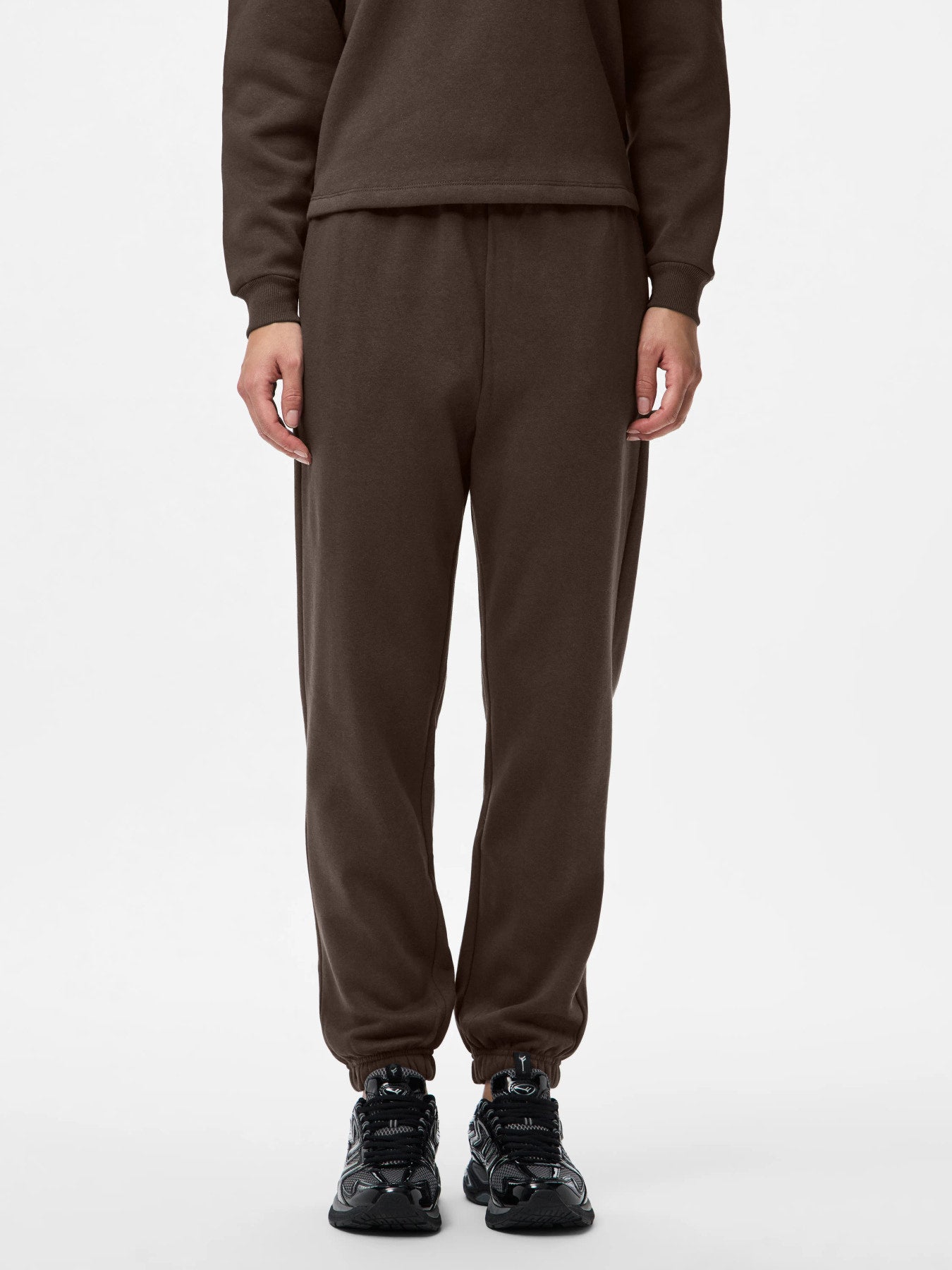 PIECES CHILLI HW SWEAT PANTS NOOS BC BRUN