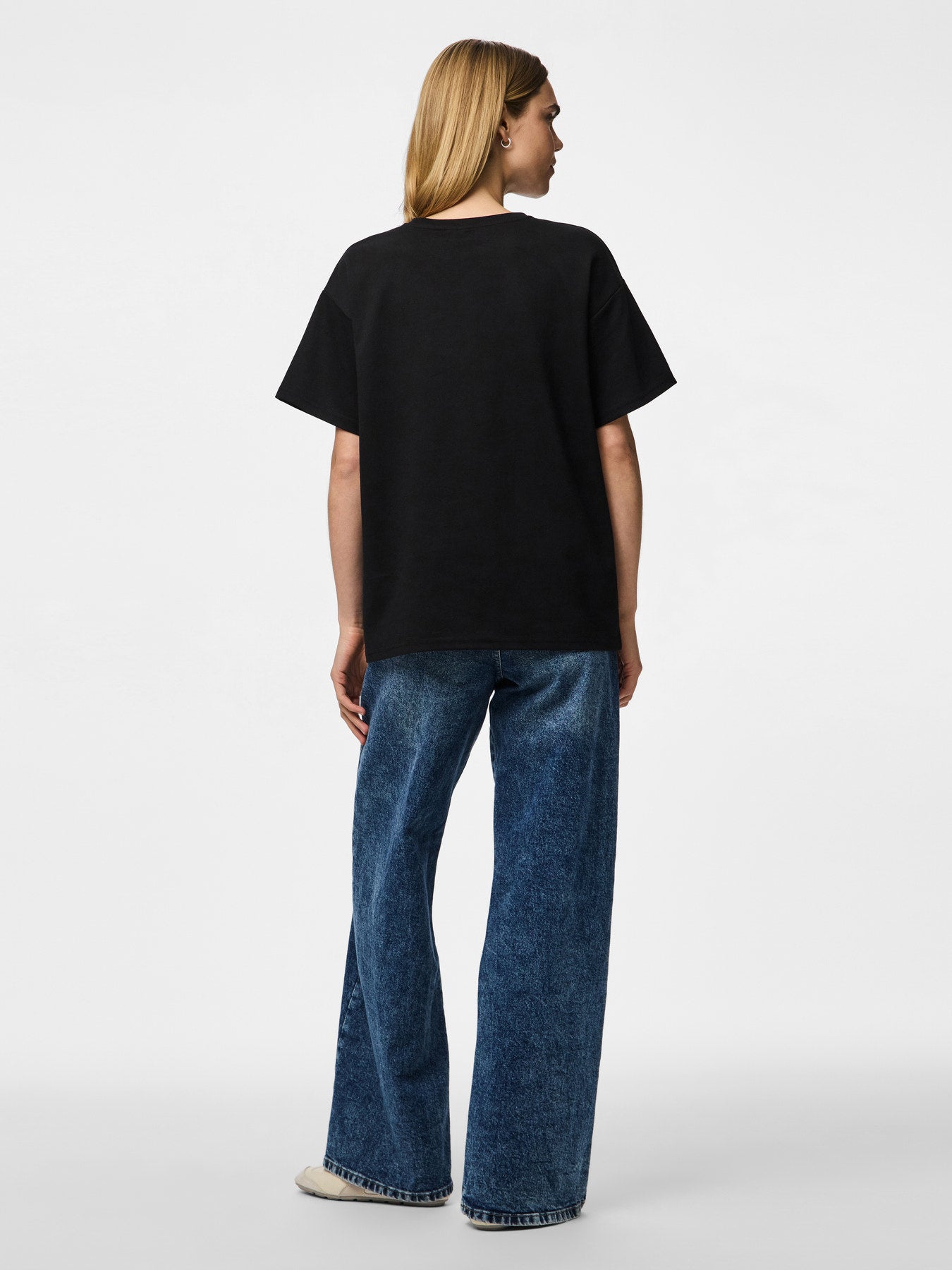 PIECES SKYLAR SS OVERSIZED TEE JRS NOOS SORT