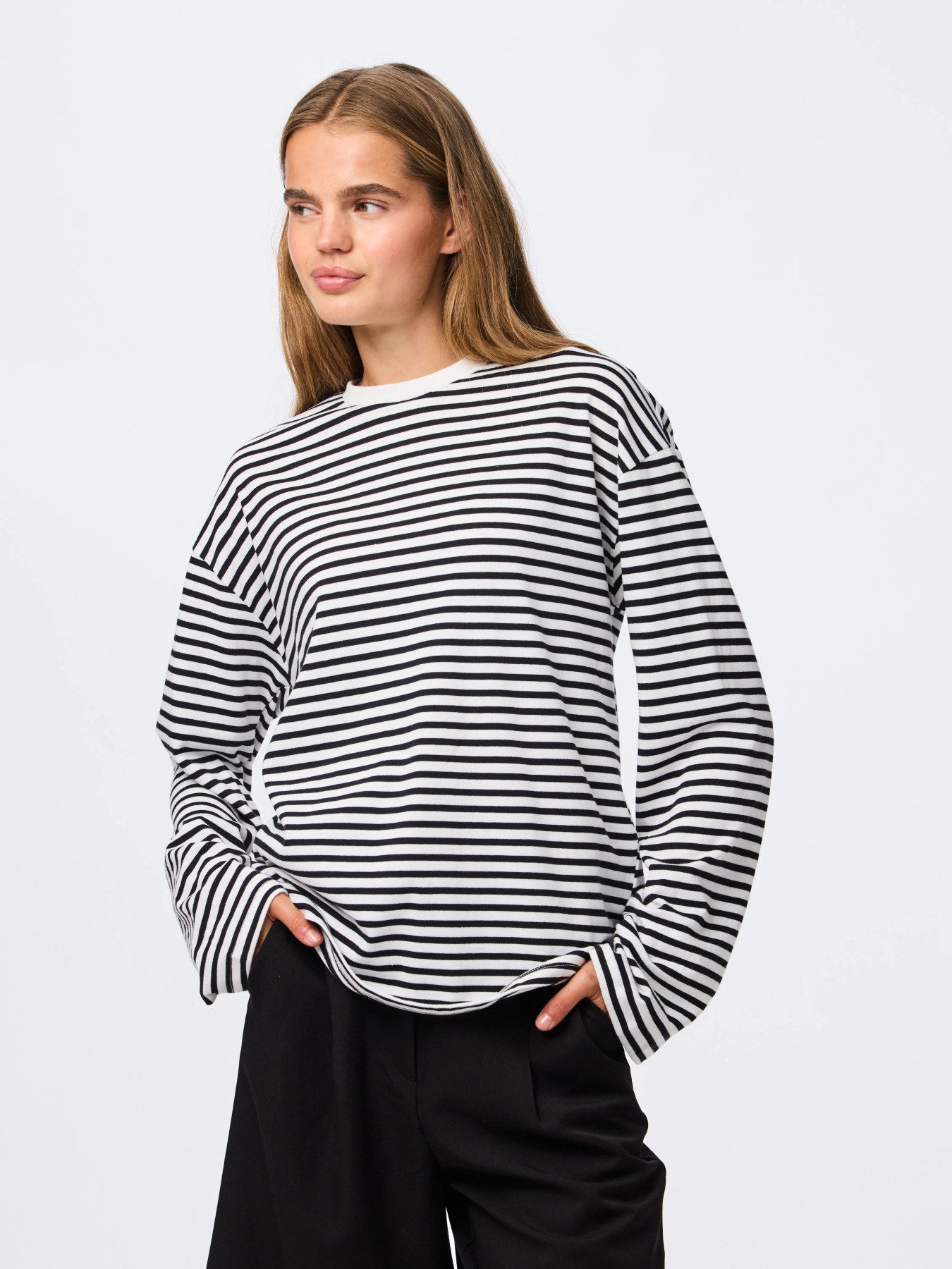 PIECES SADIE LS TOP JRS NOOS BC BLACK