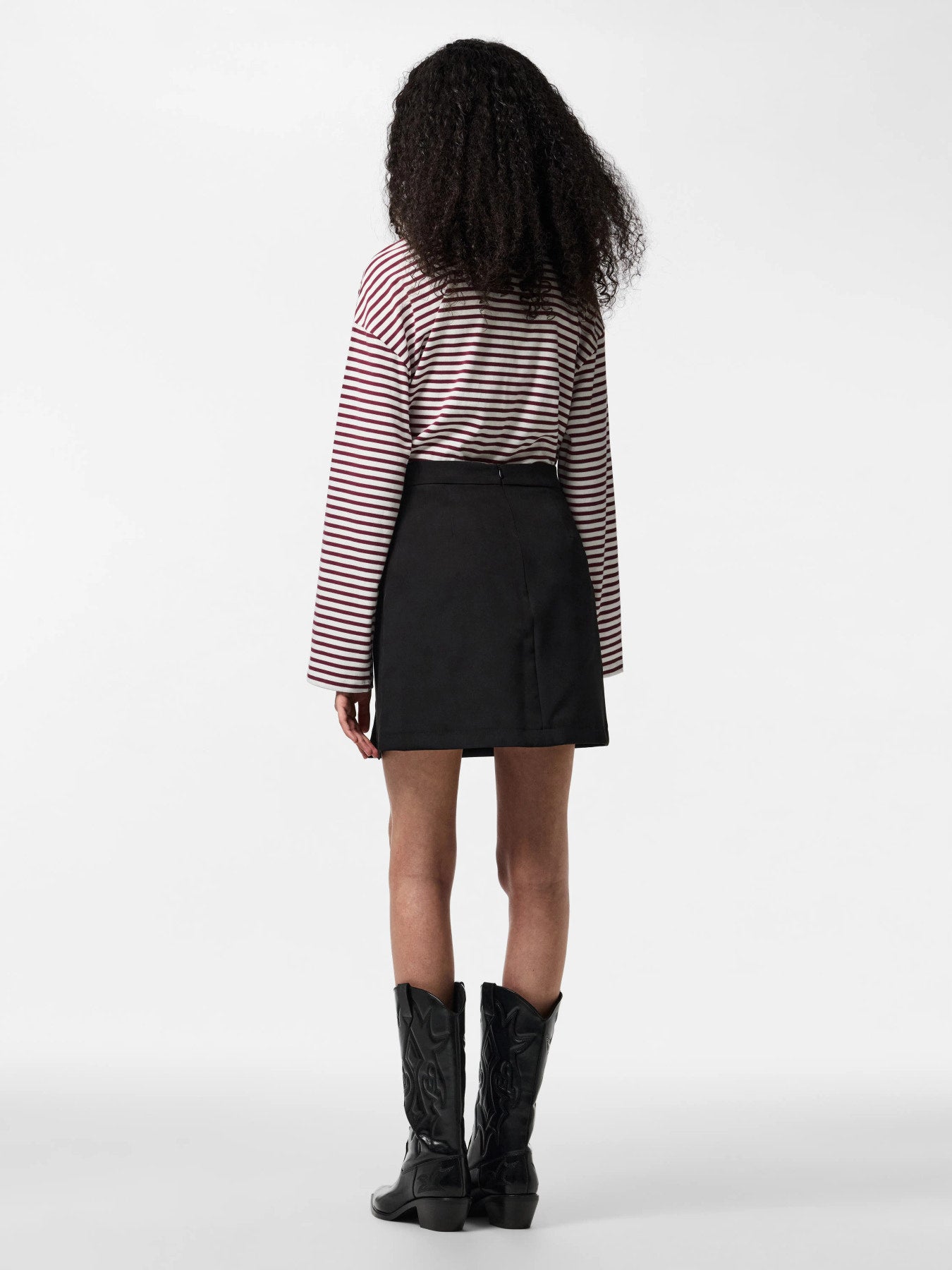 PIECES BOZZY HW SLIT SKIRT NOOS BC