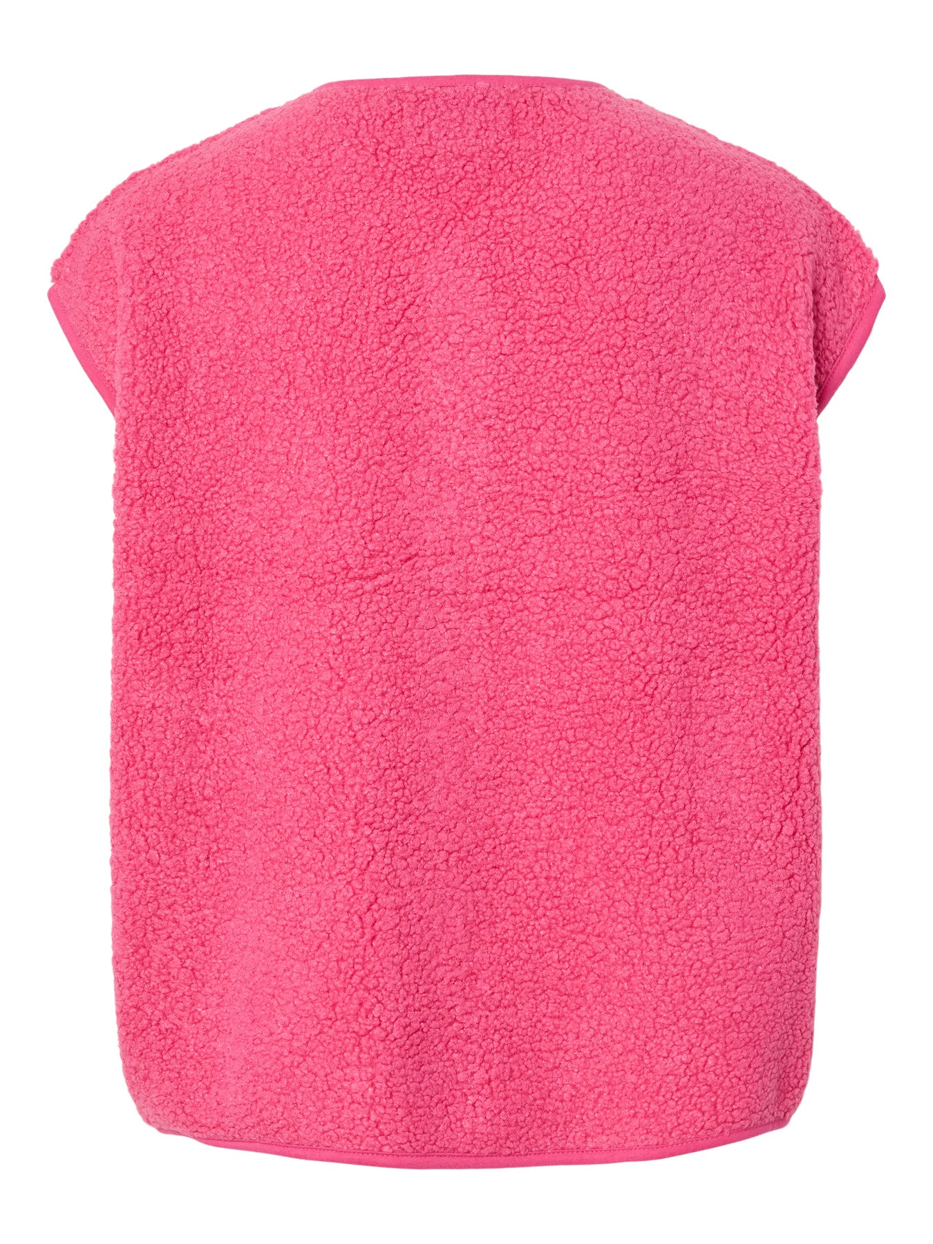 PIECES KATTY TEDDY VEST NOOS BC SHOCKING PINK