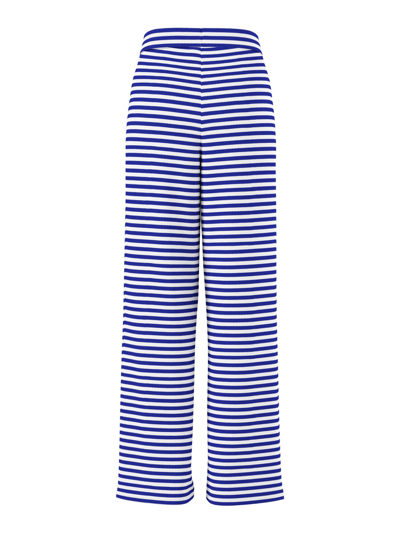 PIECES LAYA MW WIDE PANTS JRS NOOS BLUING BRIGHT WHITE