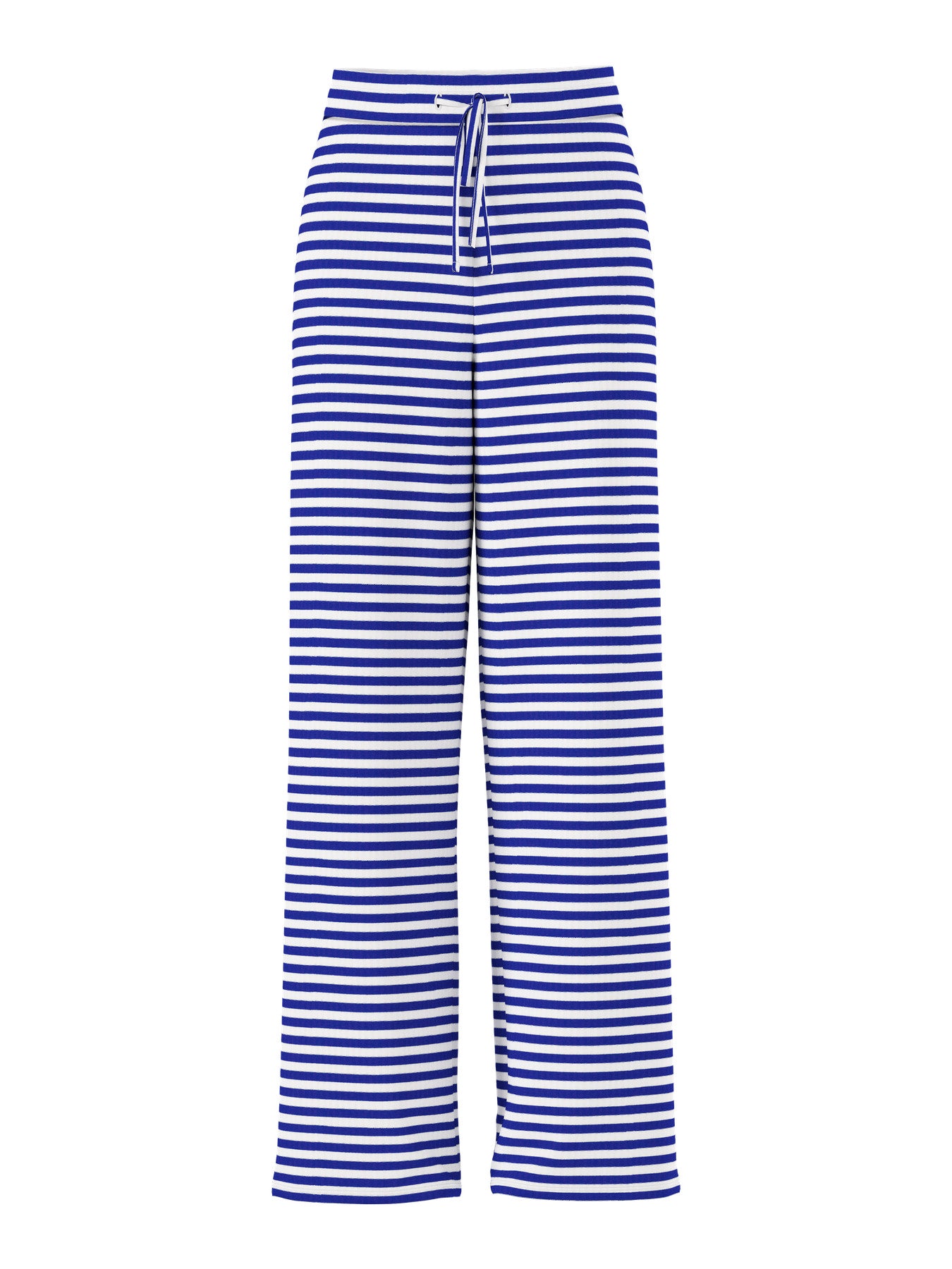 PIECES LAYA MW WIDE PANTS JRS NOOS BLUING BRIGHT WHITE