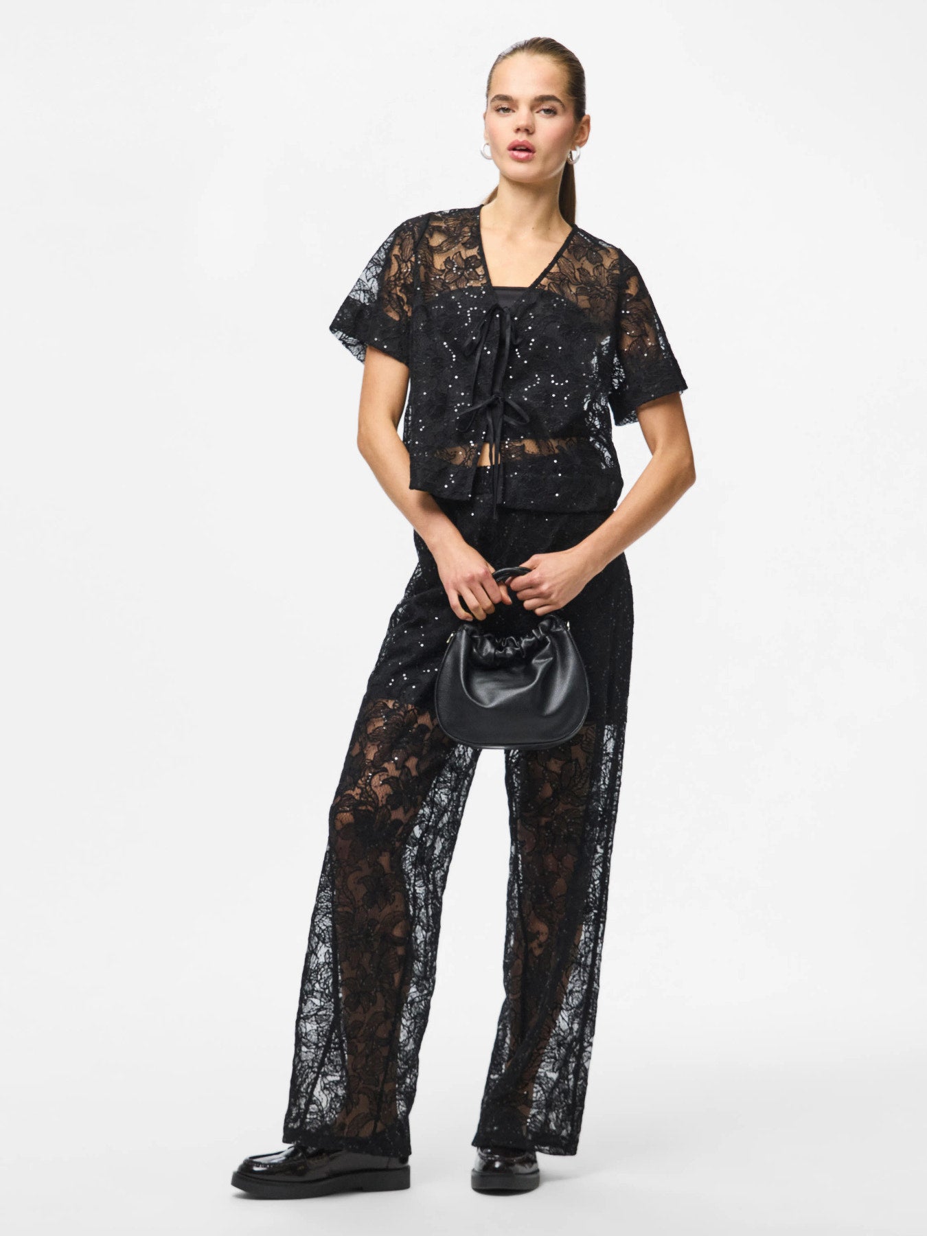 PIECES LOUISE HW STRAIGHT PANTS D2D