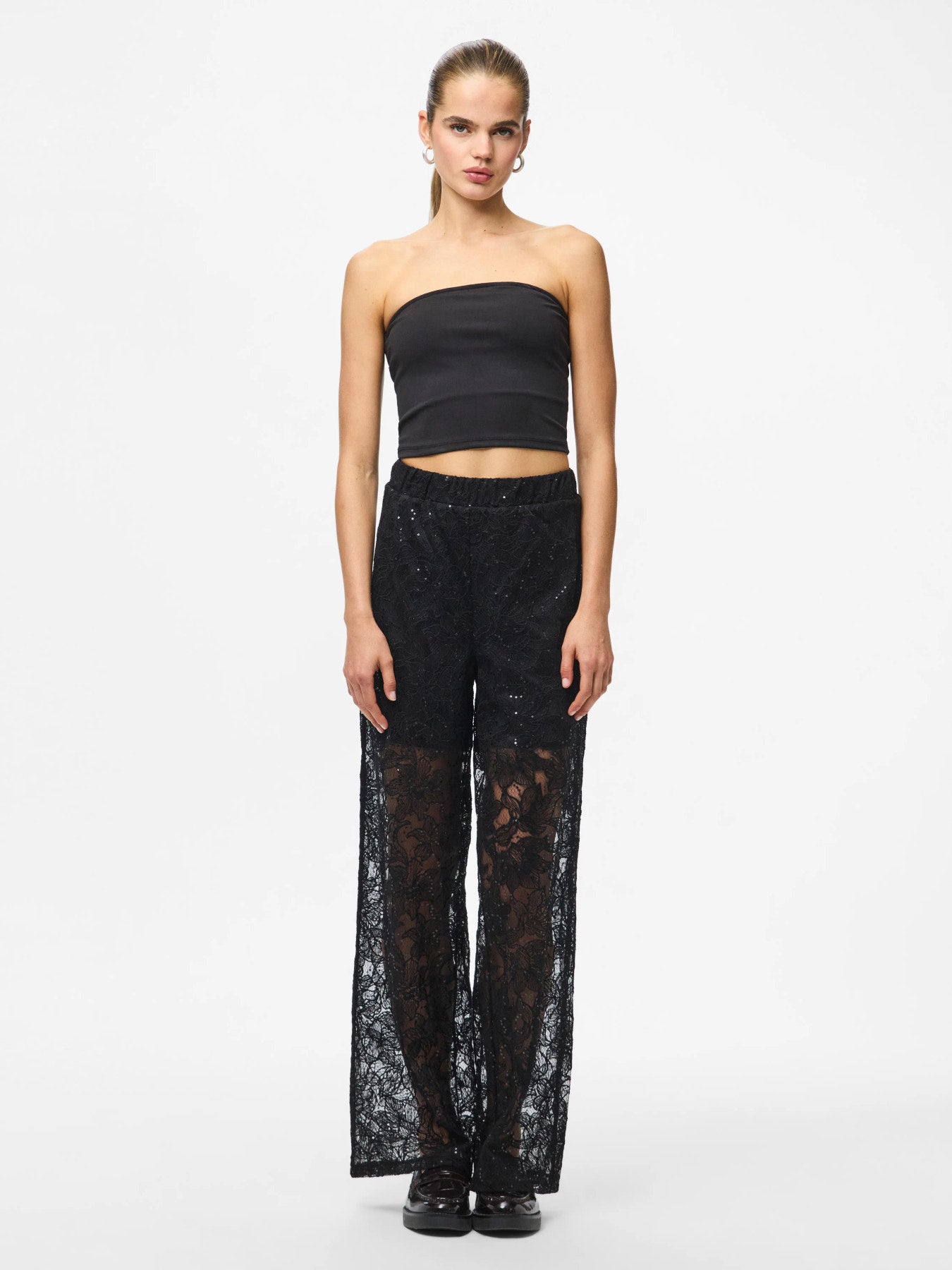 PIECES LOUISE HW STRAIGHT PANTS D2D