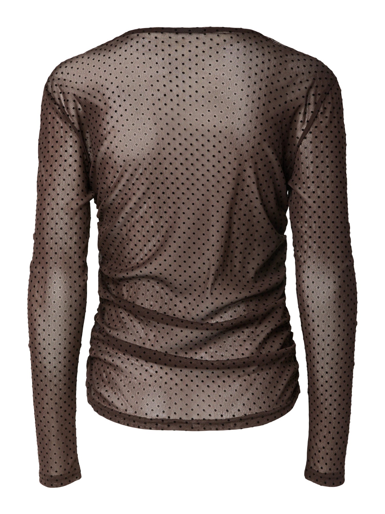 PIECES BOBO LS MESH ROUCHING TOP JRS NOOS