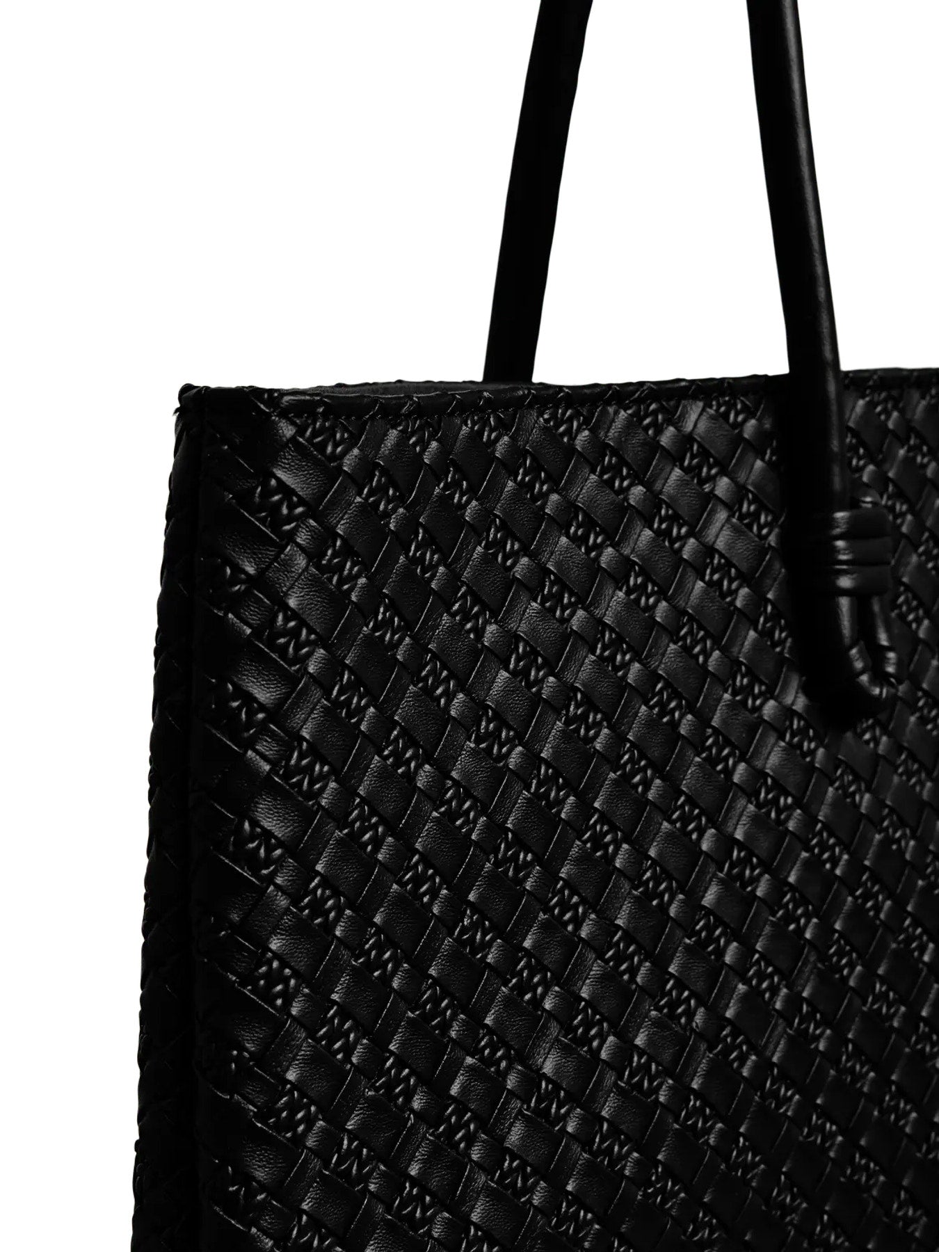 PIECES ANNIKA SHOPPER PU