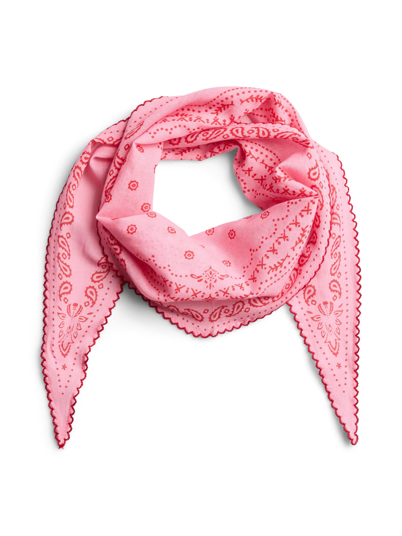 PIECES ANEMONE SCARF BC Sea Pink