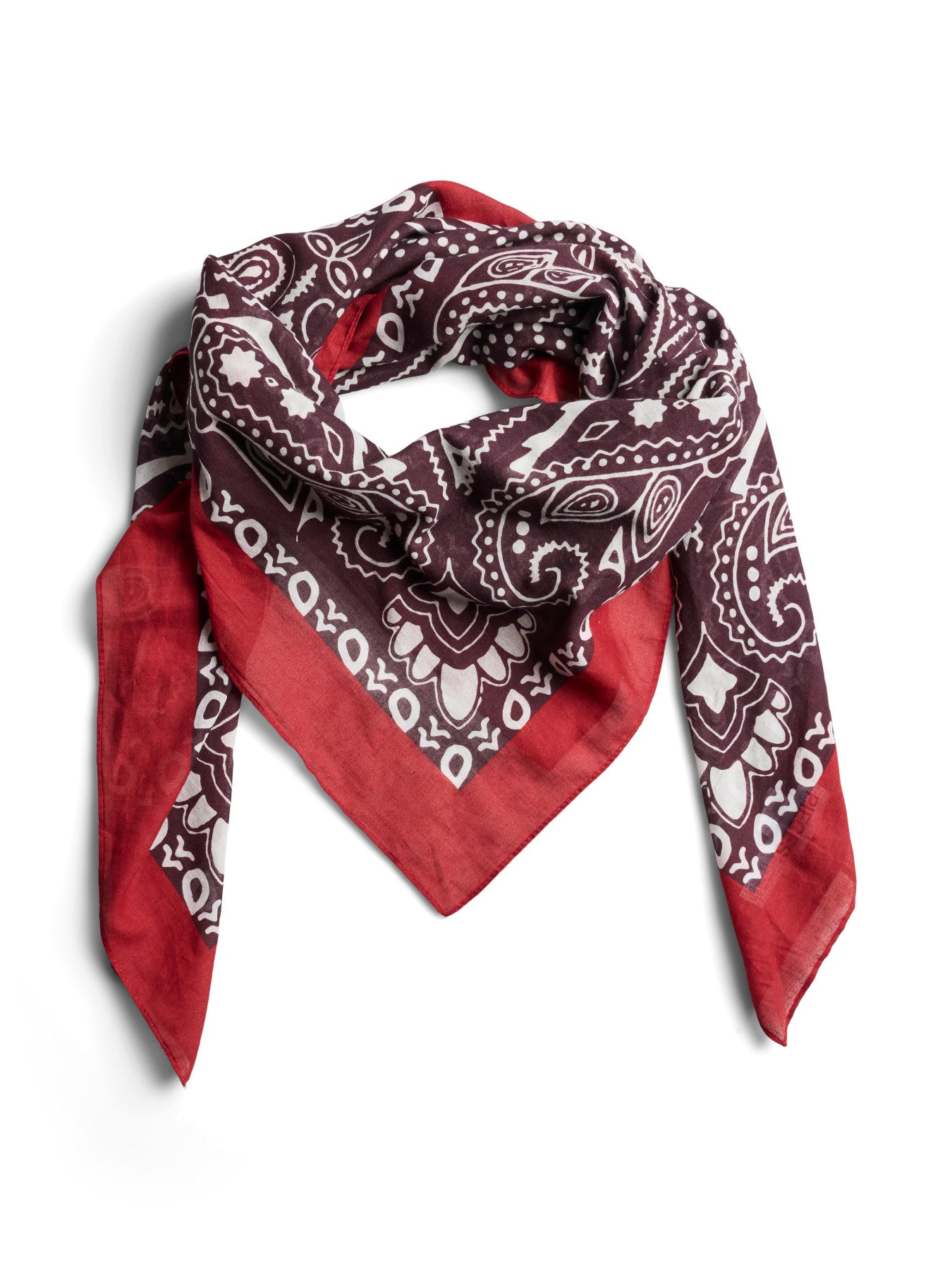 PIECES ANITTA BIG SQUARE SCARF BC