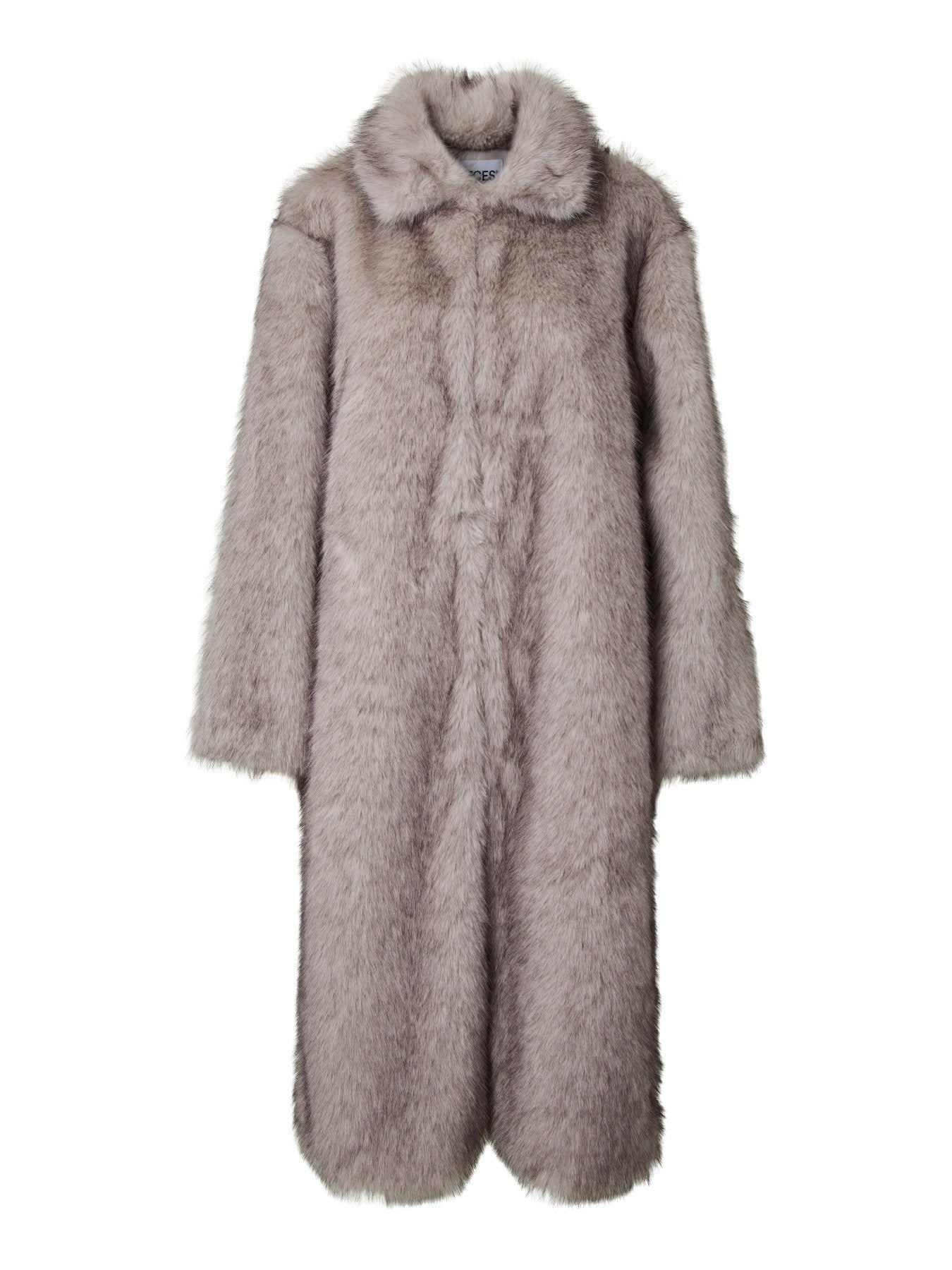 PIECES JILLA LONG FLUFFY JACKET BC