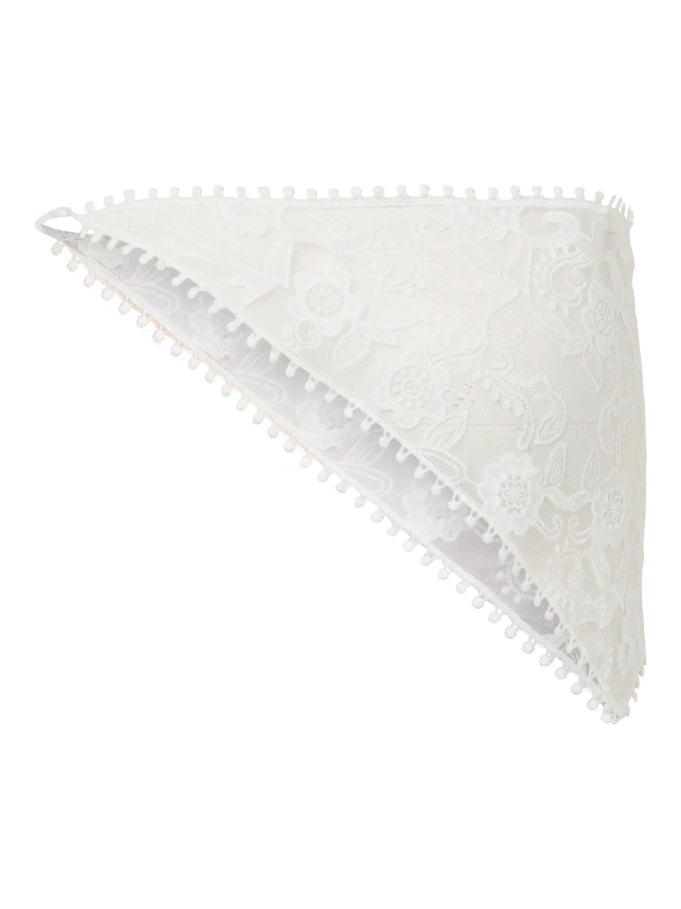 PIECES ASTA J WRAP LACE SARONG HVID