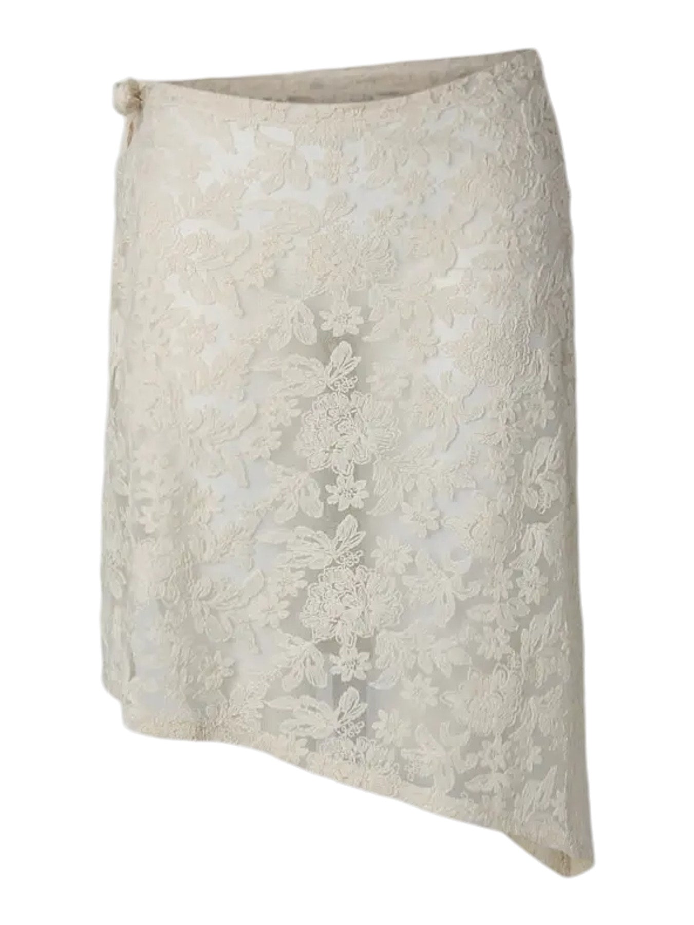 PIECES JOVA MW SARONG SKIRT D2D Coconut
