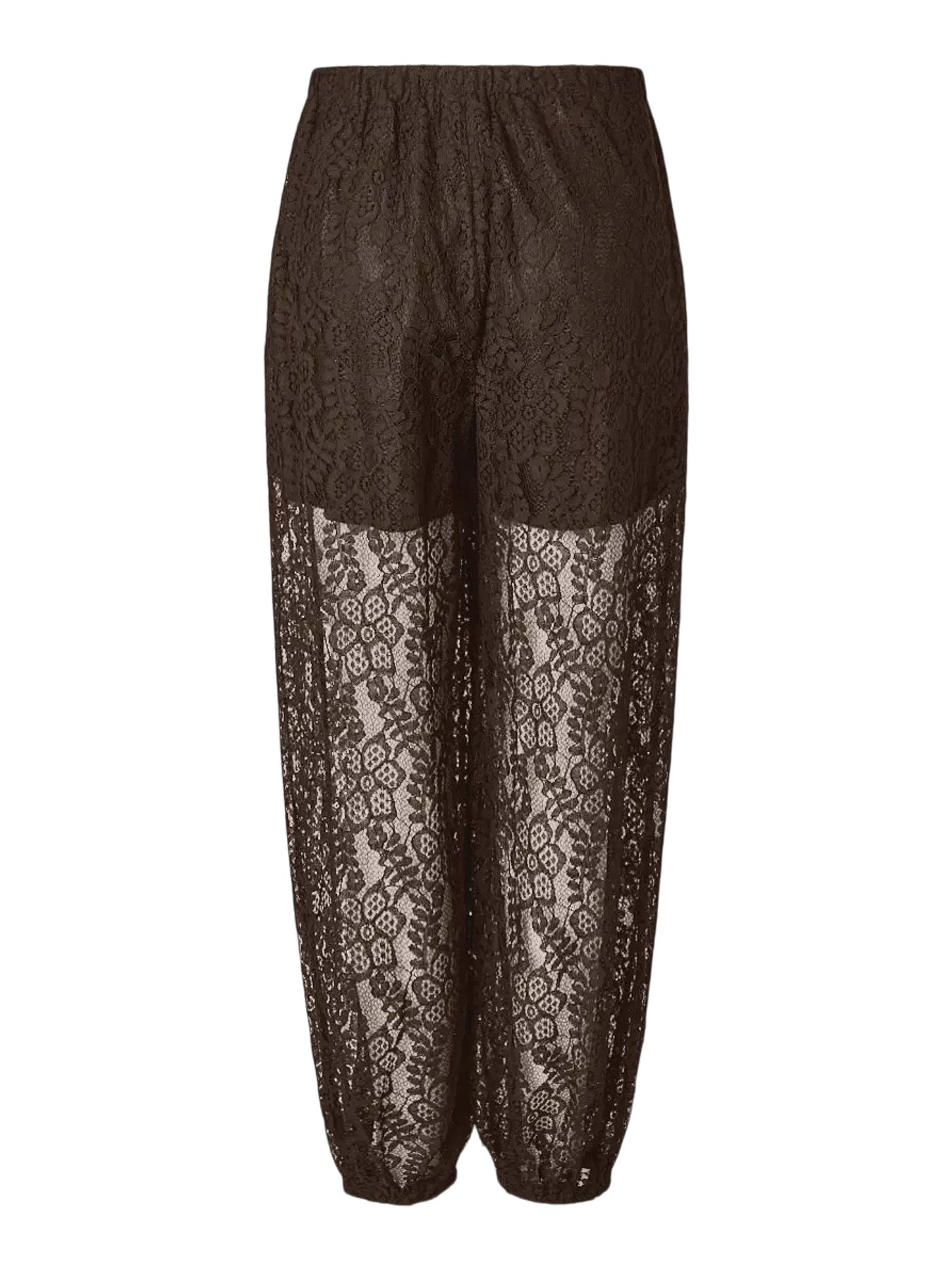 PIECES ALINE HW BALLOON LACE PANTS W HOT FUDGE