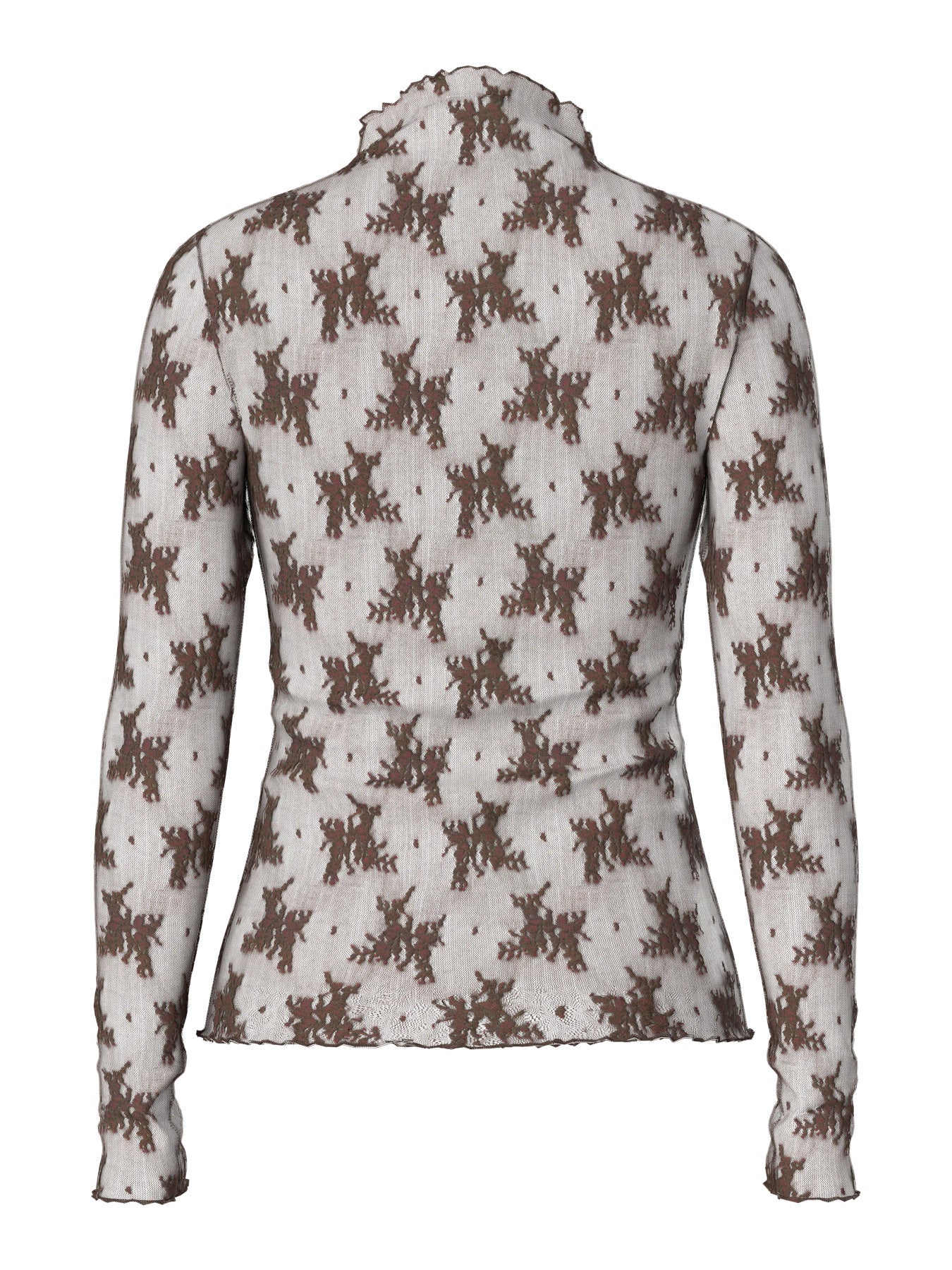 PIECES VIO LS MESH TOP JRS BC Plum Perfect