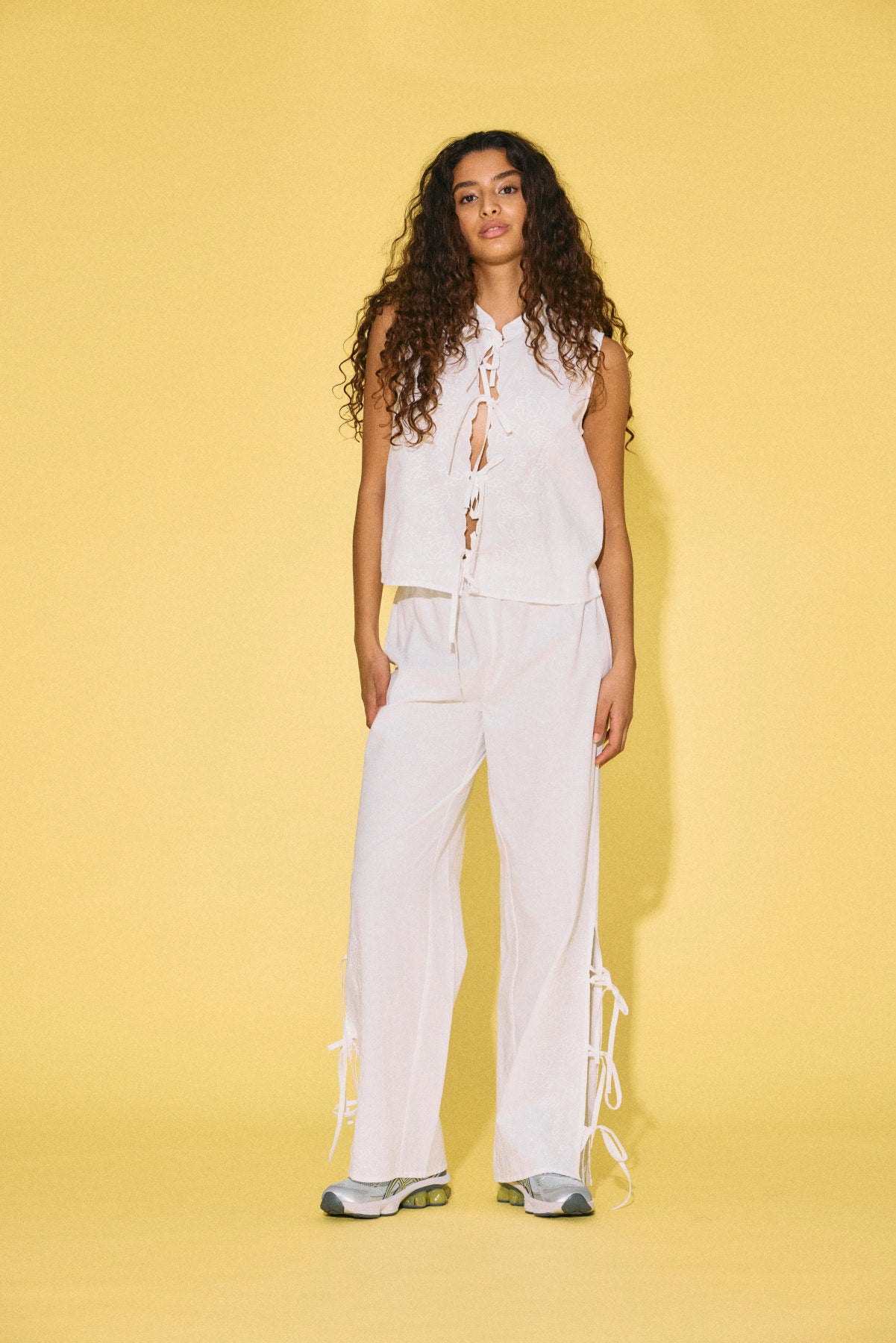 NOISY MAY MAE MW TIE PANTS WVN