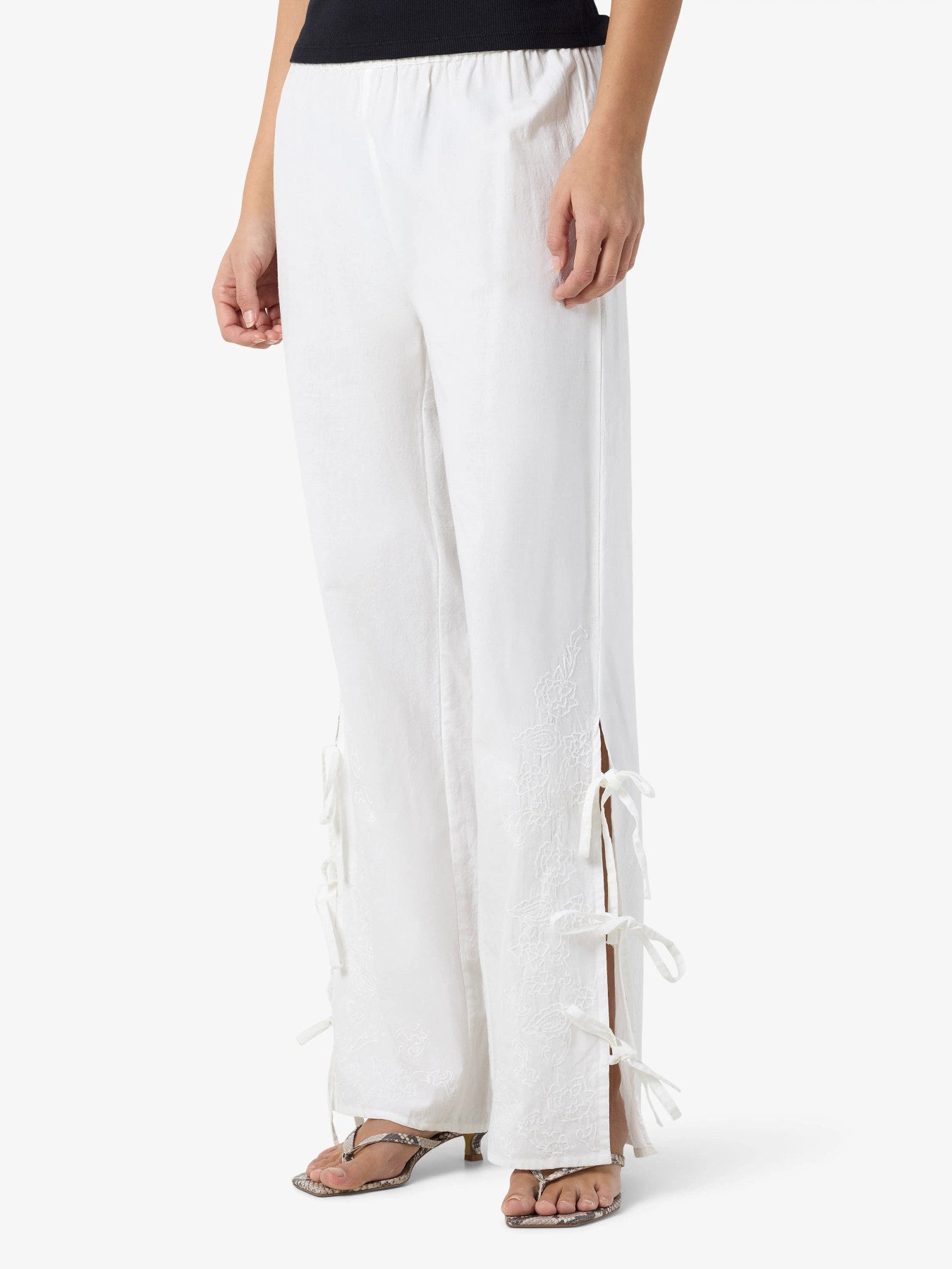 NOISY MAY MAE MW TIE PANTS WVN