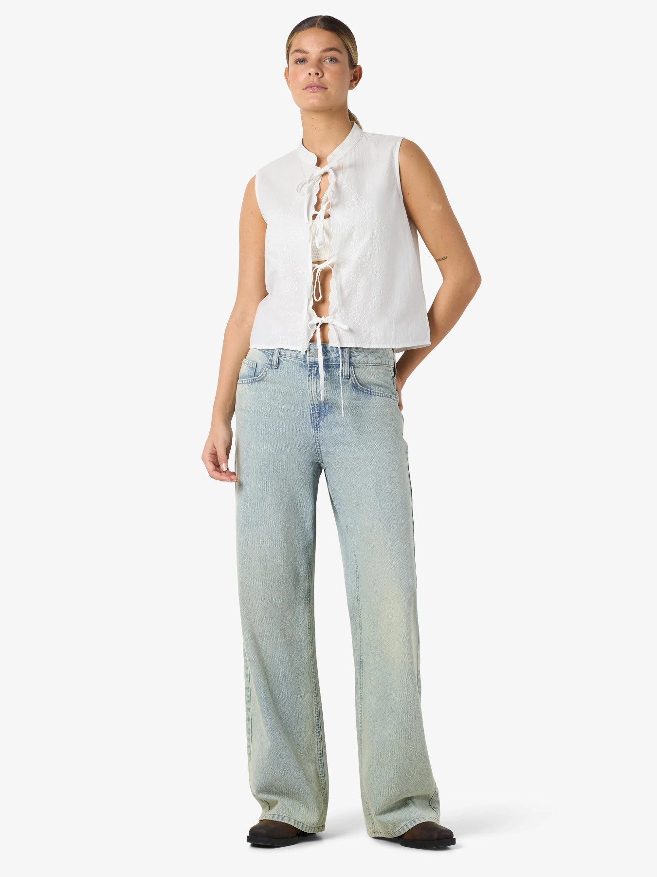 NOISY MAY MAE S/L TOP WVN