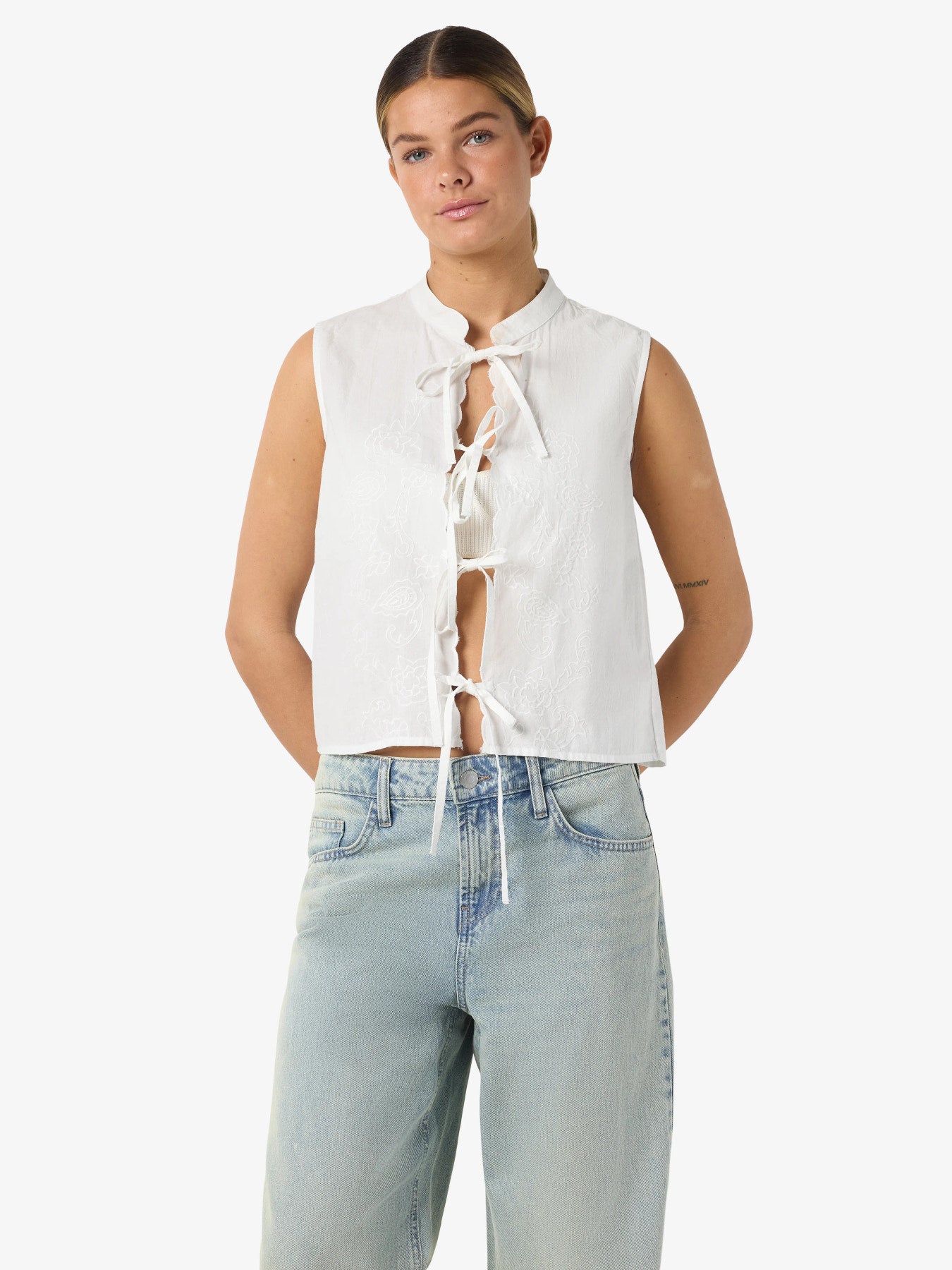 NOISY MAY MAE S/L TOP WVN