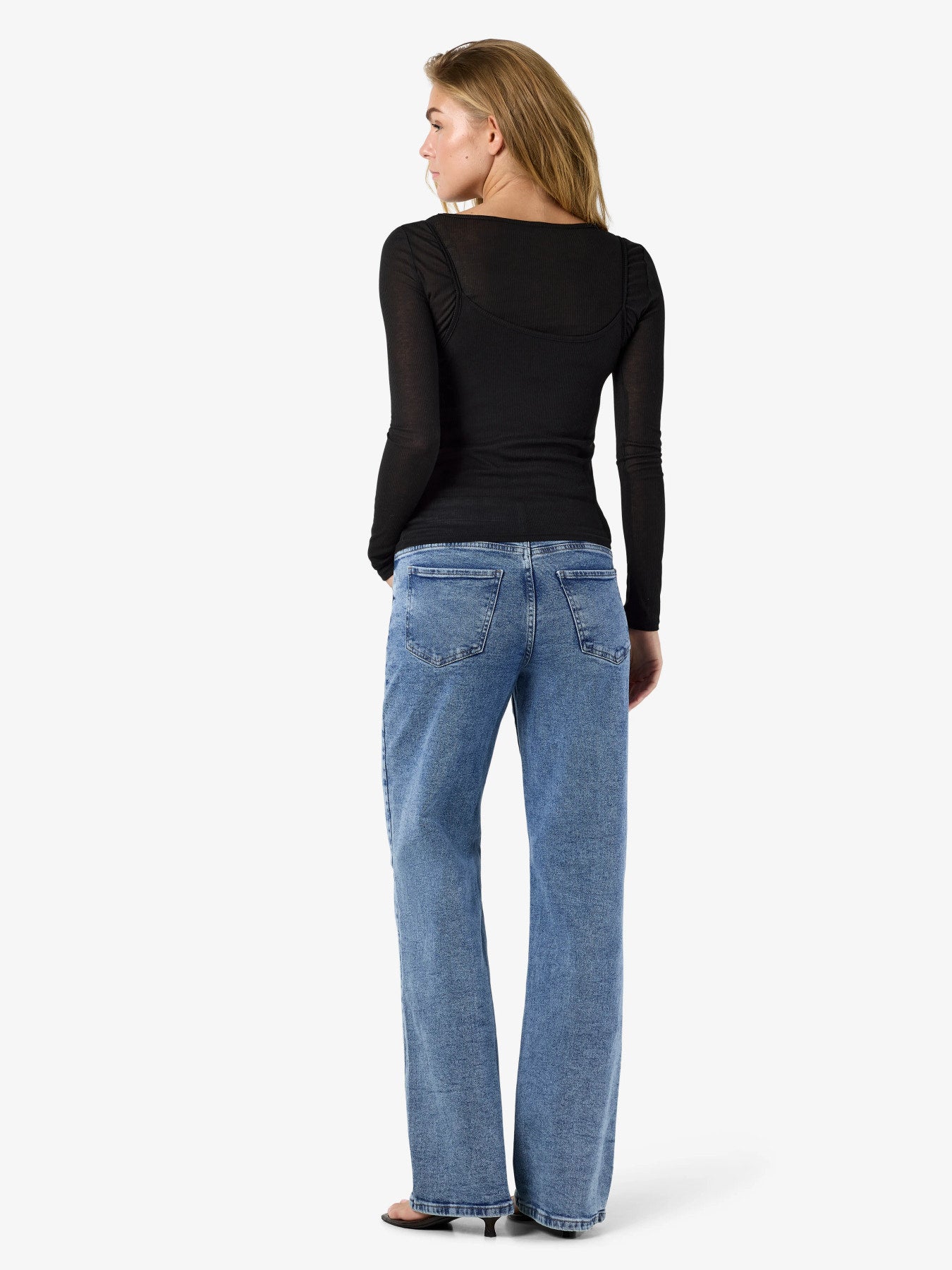 NOISY MAY NUSA L/S DOUBLELAYER TOP SORT