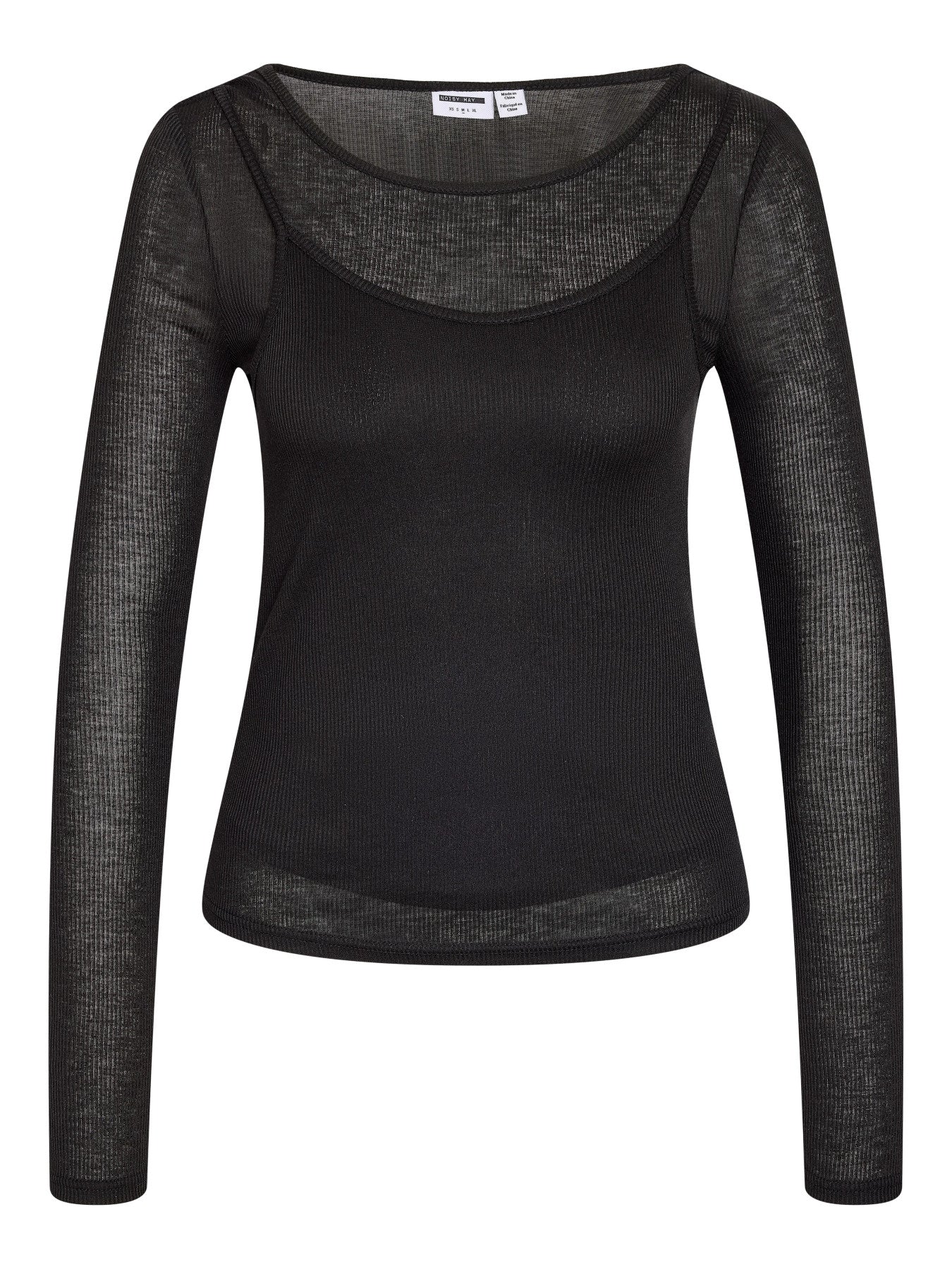 NOISY MAY NUSA L/S DOUBLELAYER TOP SORT