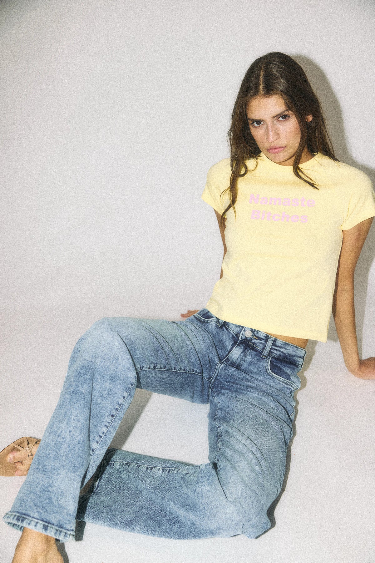 NOISY MAY KATINKA S/S CROPPED TOP