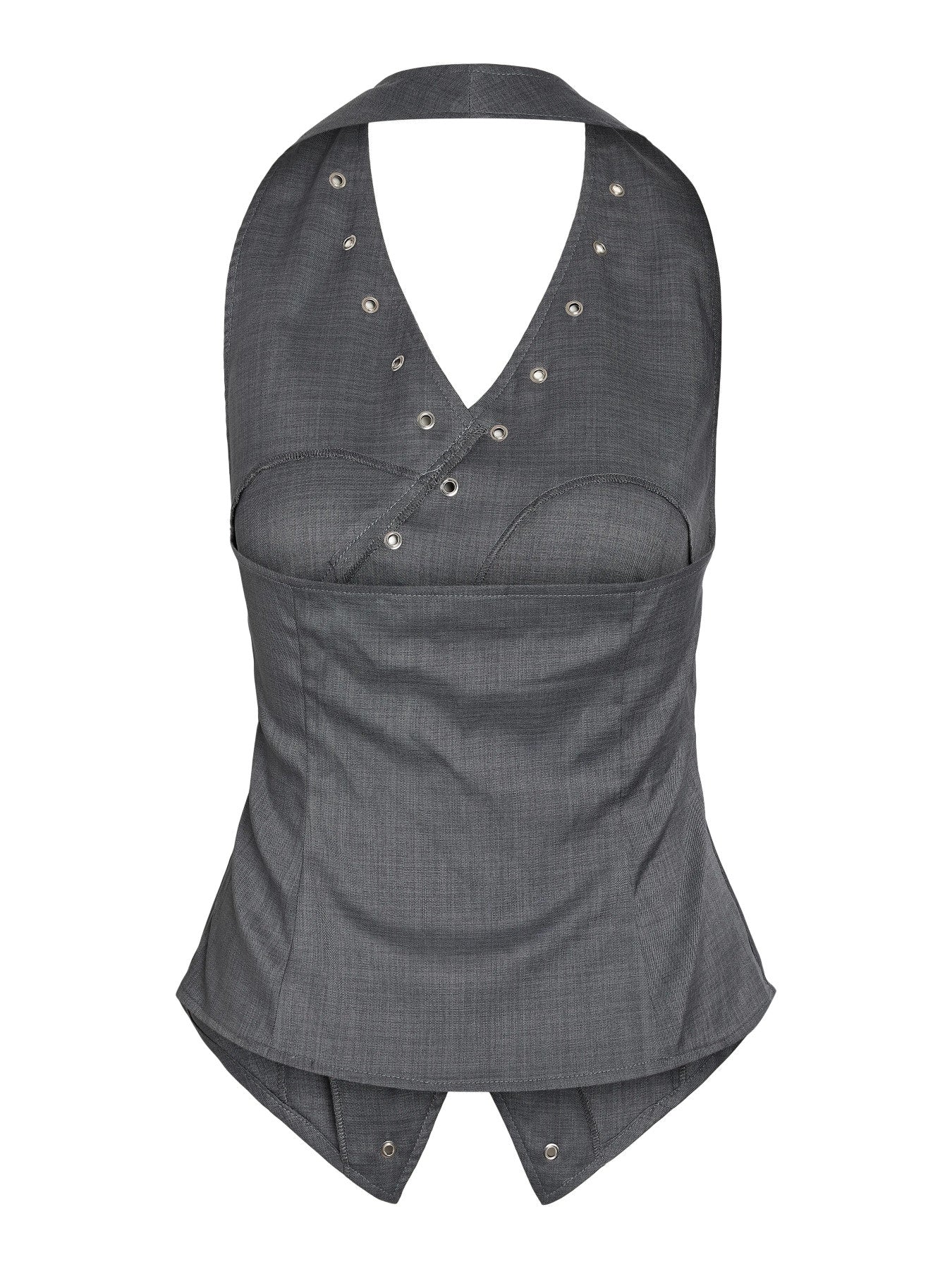 NOISY MAY RUBY EYELET VEST