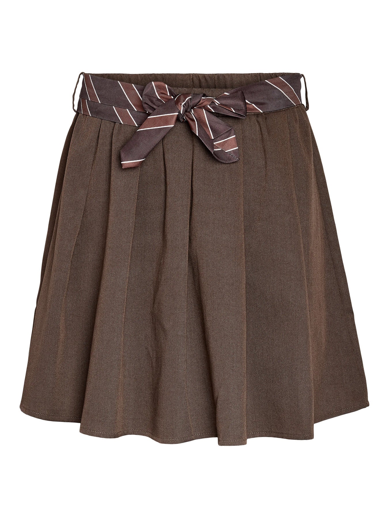 NOISY MAY JEANINE MW TIE DETAIL SHORT SKIRT