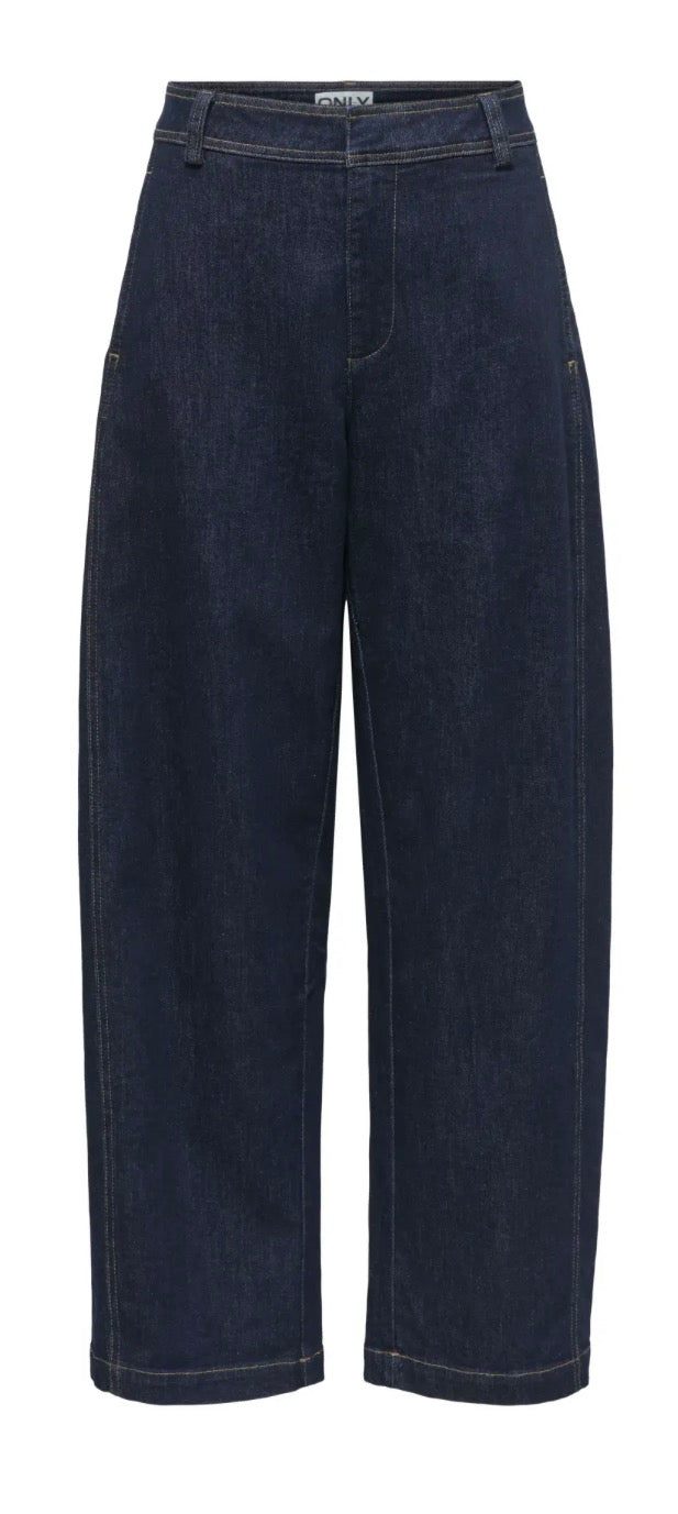 ONLY CLAIR MW BARREL JEANS DNM GUA "32"