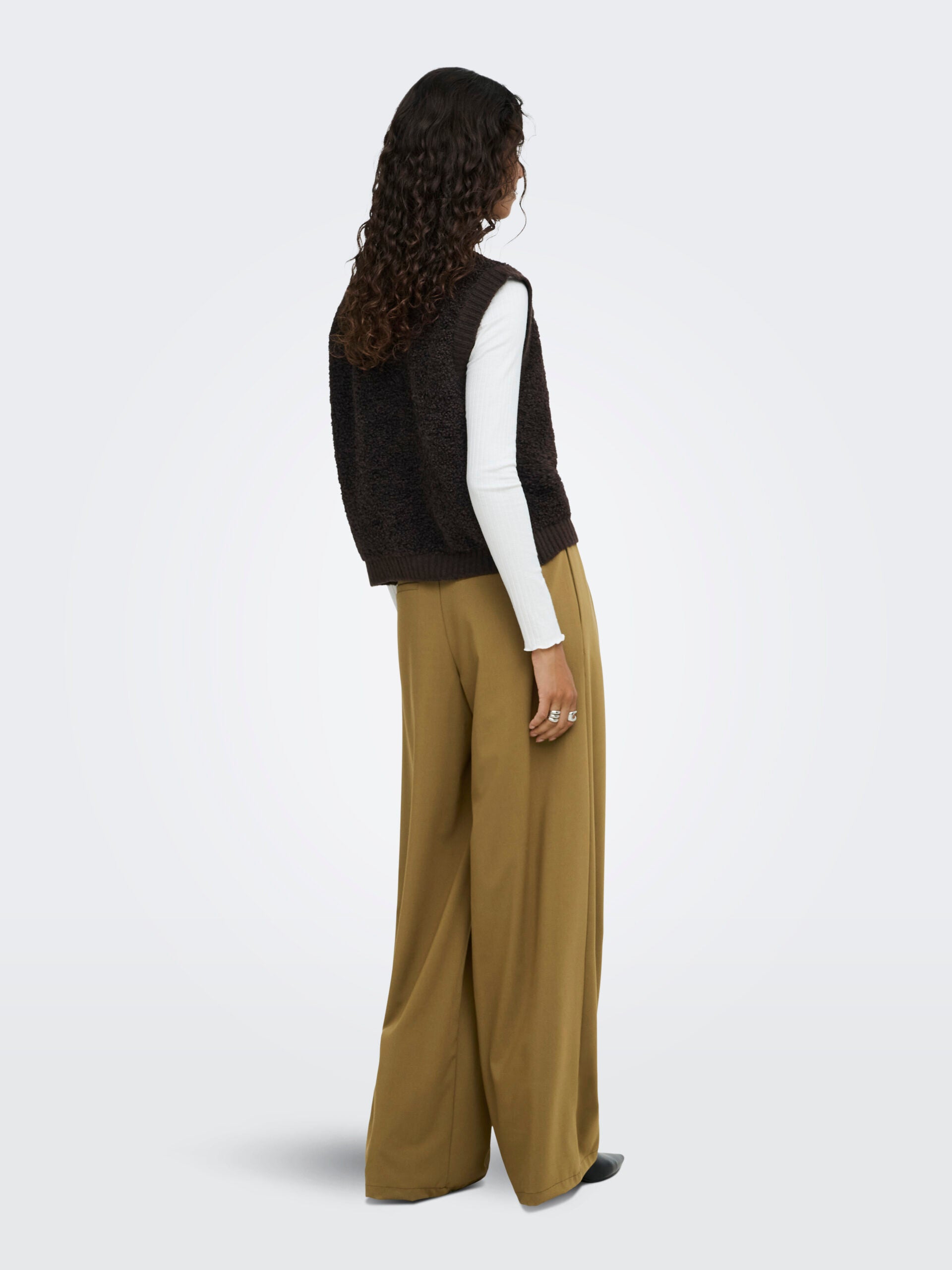 JDY EIRA LIFE S/L ON BUTTON VEST KNT NOOS