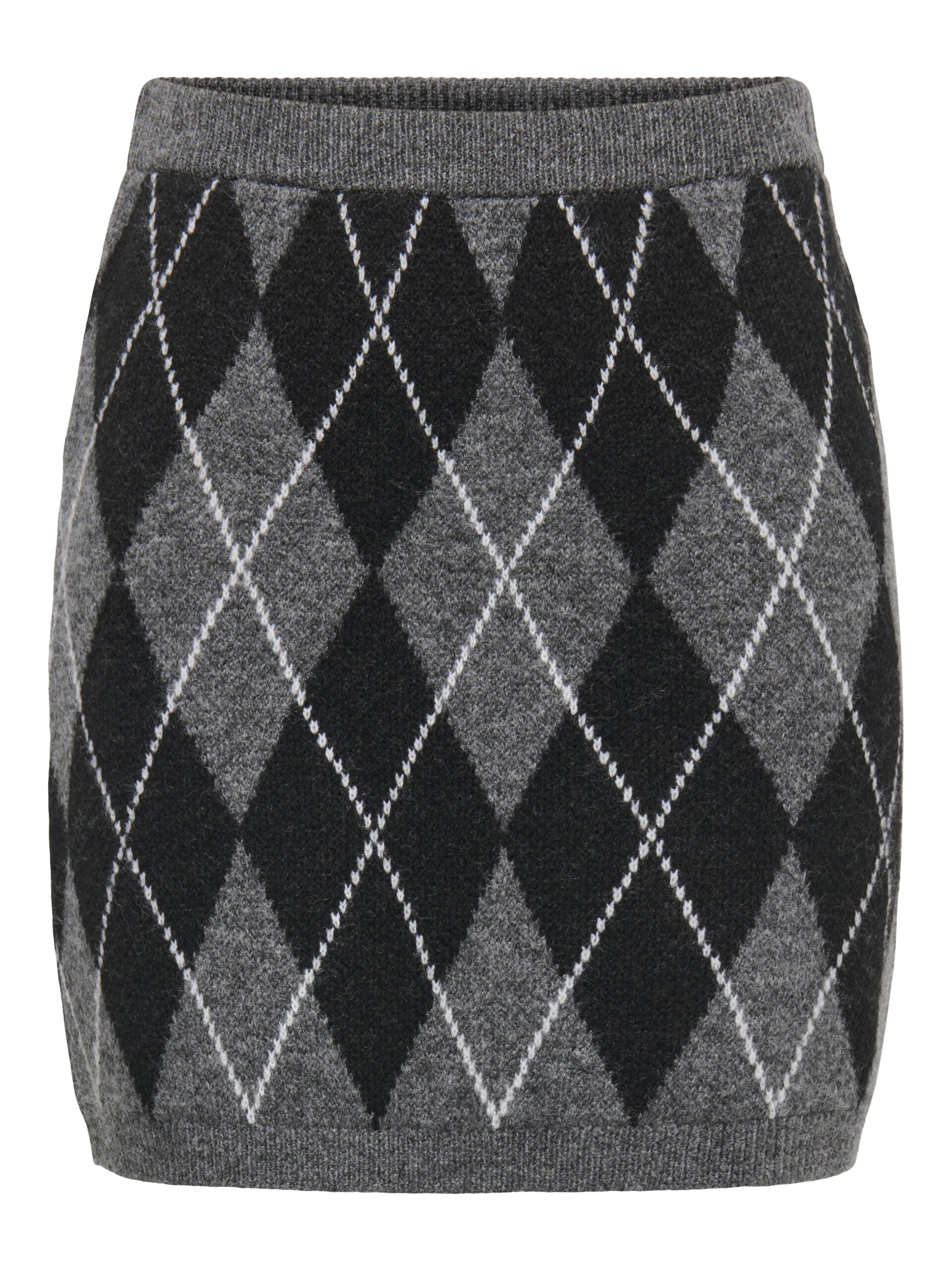 JDY BIANKA HW SKIRT KNT GRÅ