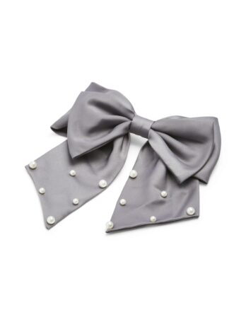 PC Rapu Bow hairclip - December sky