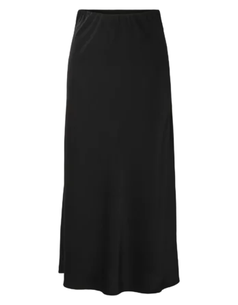 PIECES FRANAN HW ANKLE SKIRT WVN NOOS BC