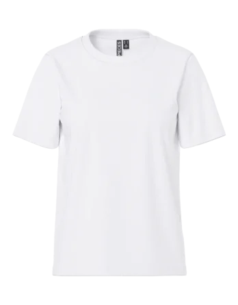 PIECES RIA SS SOLID TEE JRS NOOS BC BRIGHT WHITE