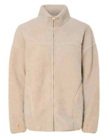 Pieces Sadia teddy jakke