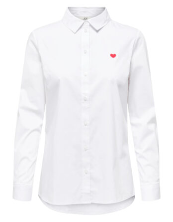 JDY MIO L/S EMBROIDERY SHIRT WVN NOOS