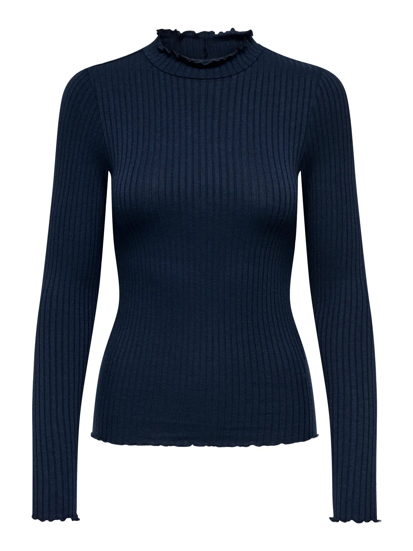 JDY FRANSISKA L/S HI-NCK TOP JR NOOS NAVY