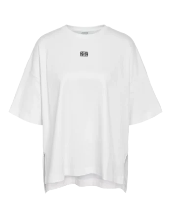 NOISY MAY KIM S/S SLIT T-SHRT JRS FWD HVID