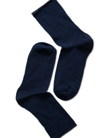 Note Woman Bamboo Roll Top Dark Blue