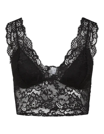 PIECES LINA LACE BRA TOP NOOS