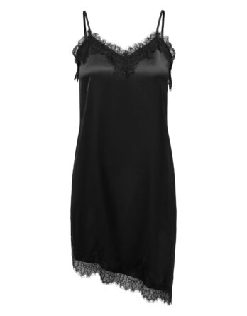 ONLY BELLA STRAP SATIN LACE DRESS