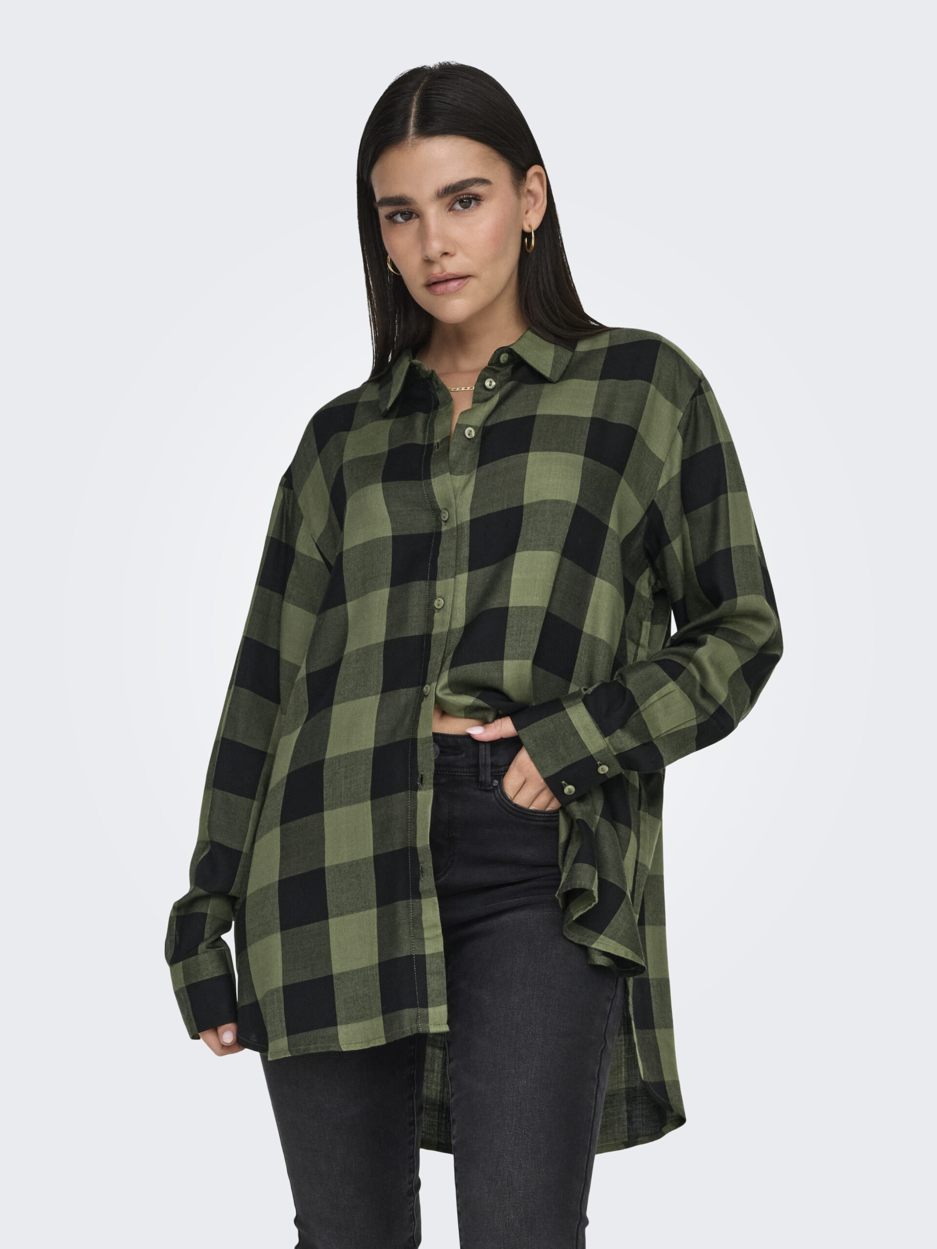 JDYSTAY L/S LONG SHIRT WVN - Billede 2